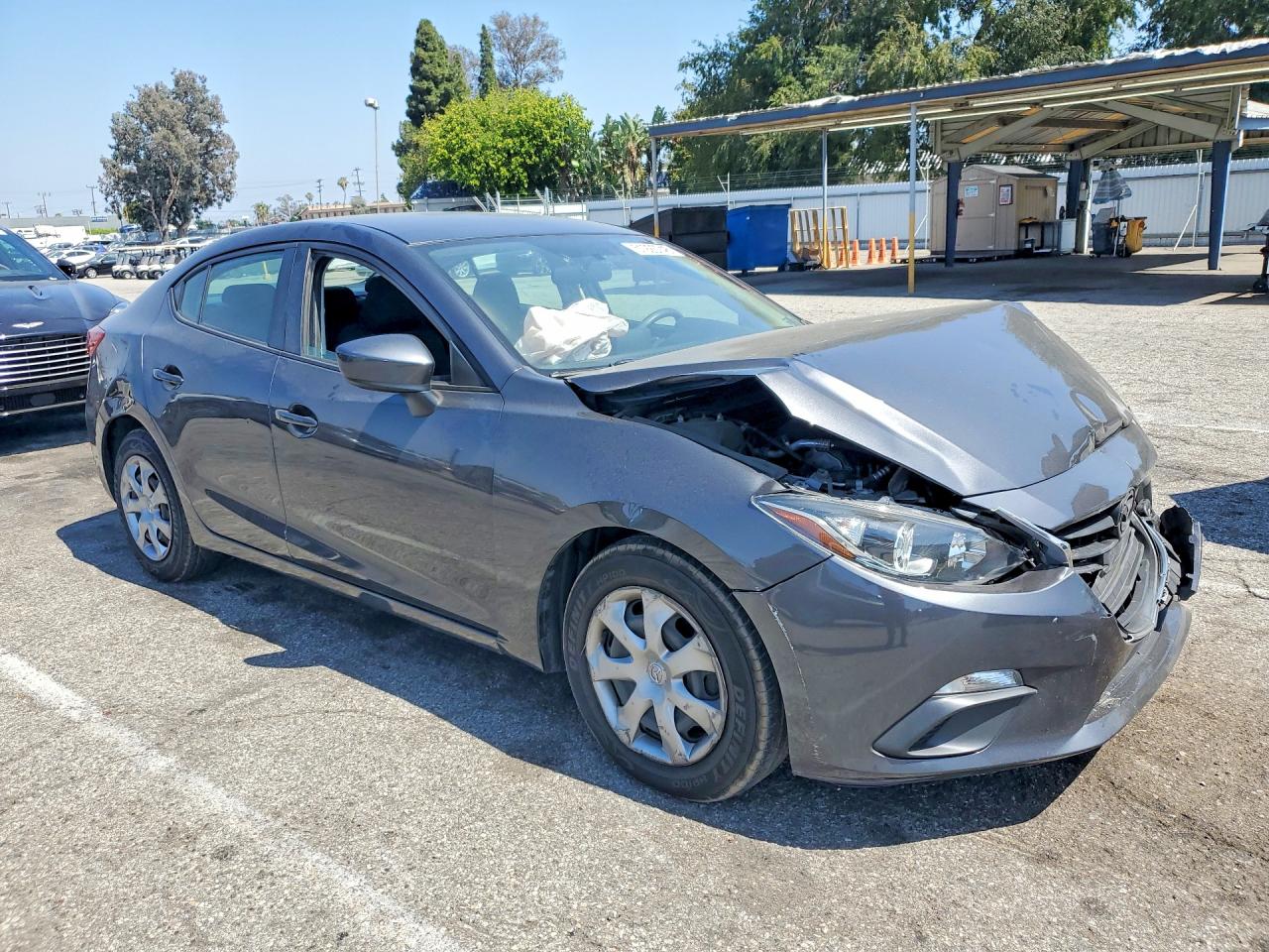 2015 Mazda 3 Sport Gray vin: 3MZBM1U75FM130191