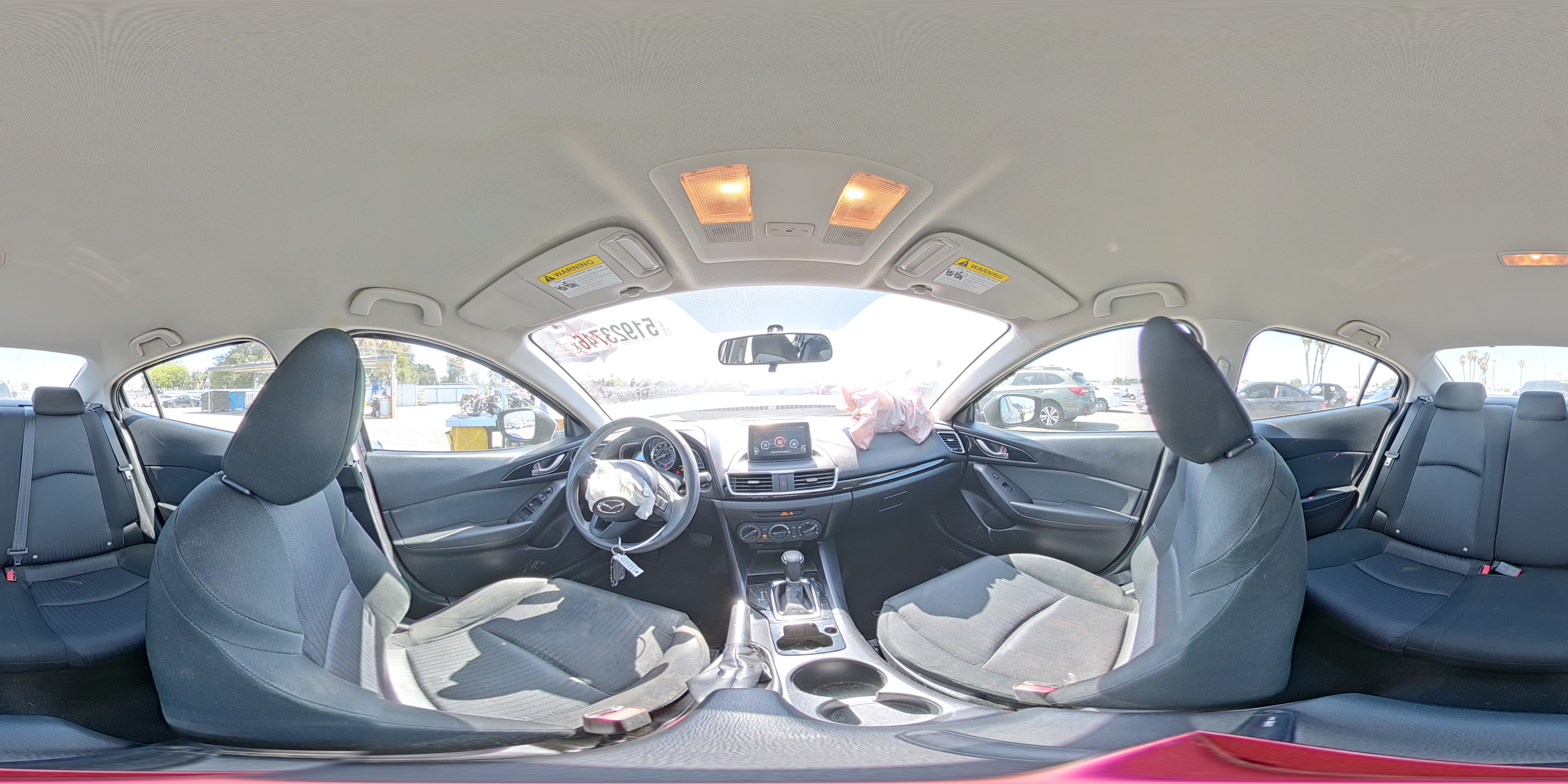 2015 Mazda 3 Sport Gray vin: 3MZBM1U75FM130191