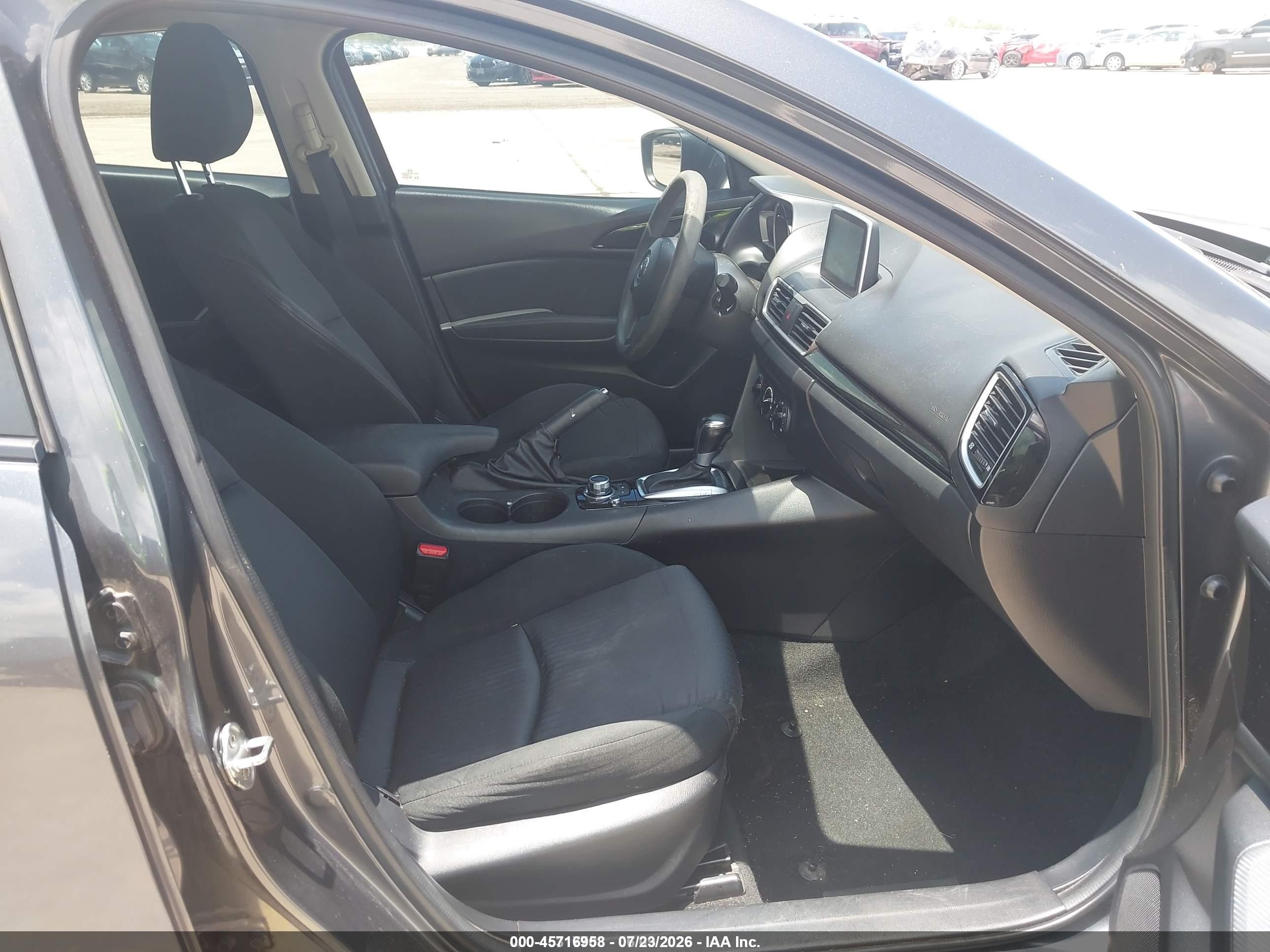 2015 Mazda Mazda3   Gray vin: 3MZBM1U75FM170870