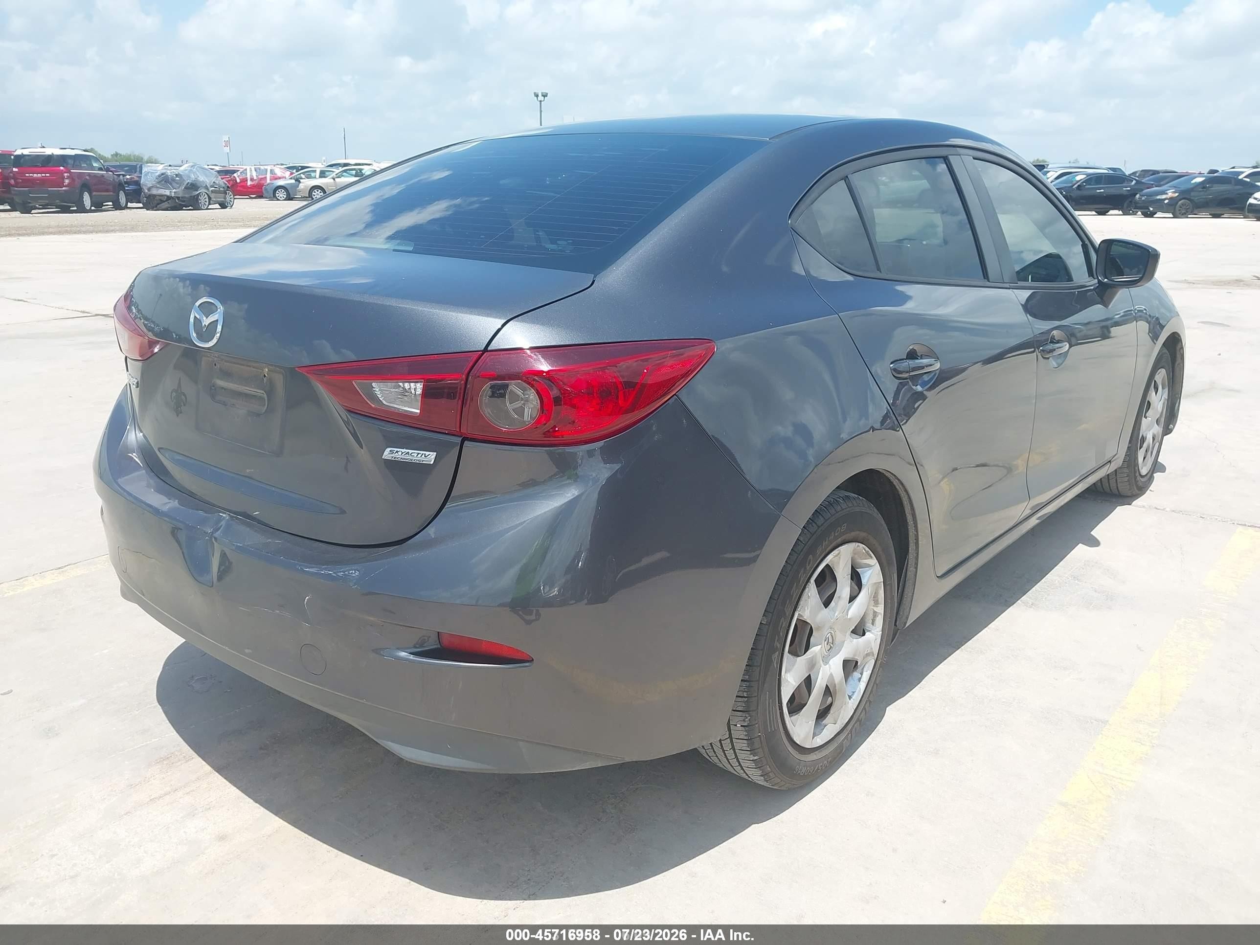 2015 Mazda Mazda3   Gray vin: 3MZBM1U75FM170870