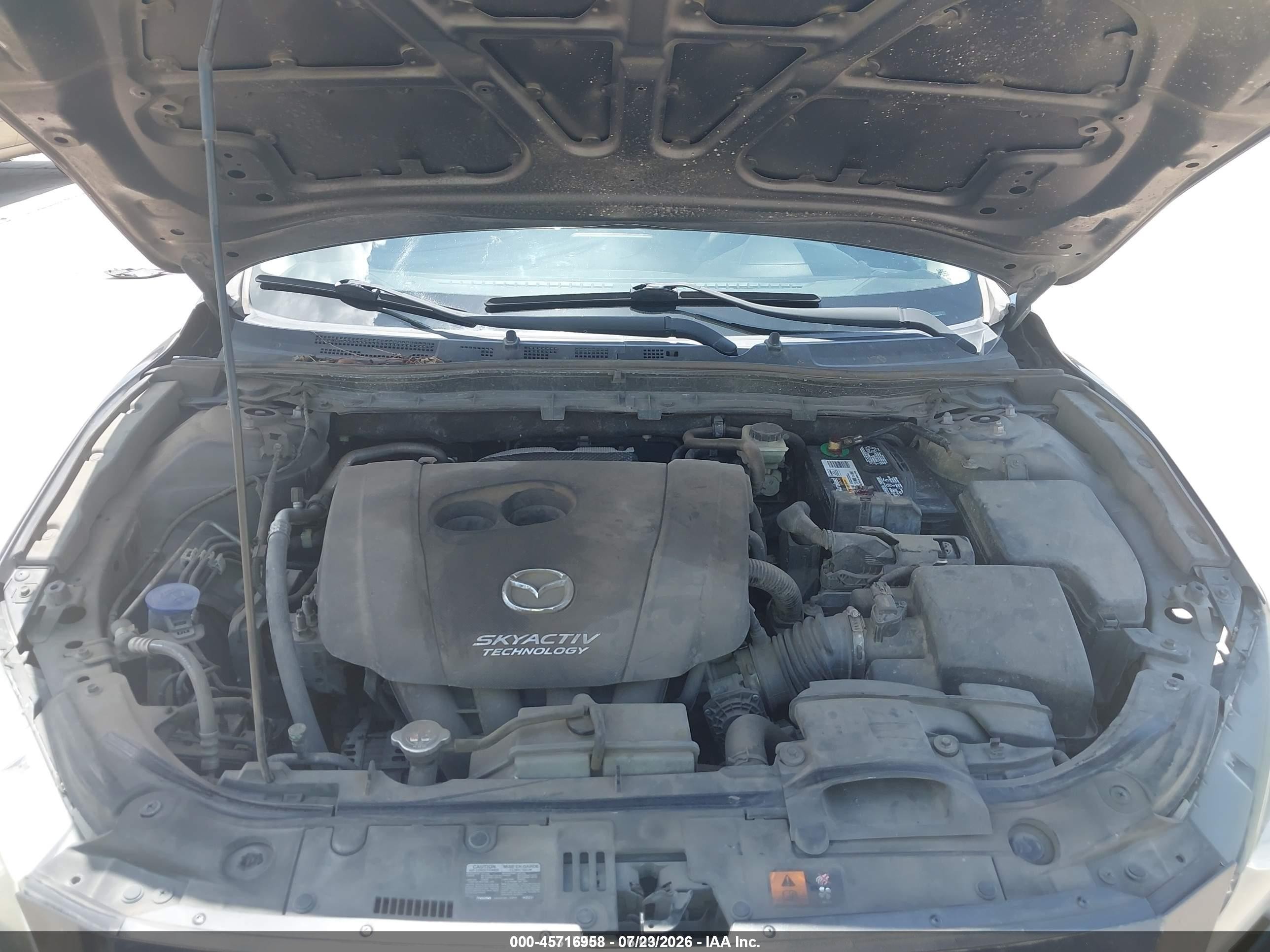 2015 Mazda Mazda3   Gray vin: 3MZBM1U75FM170870
