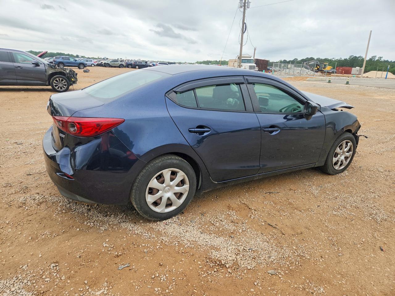 2015 Mazda 3 Sport Синий vin: 3MZBM1U75FM173493