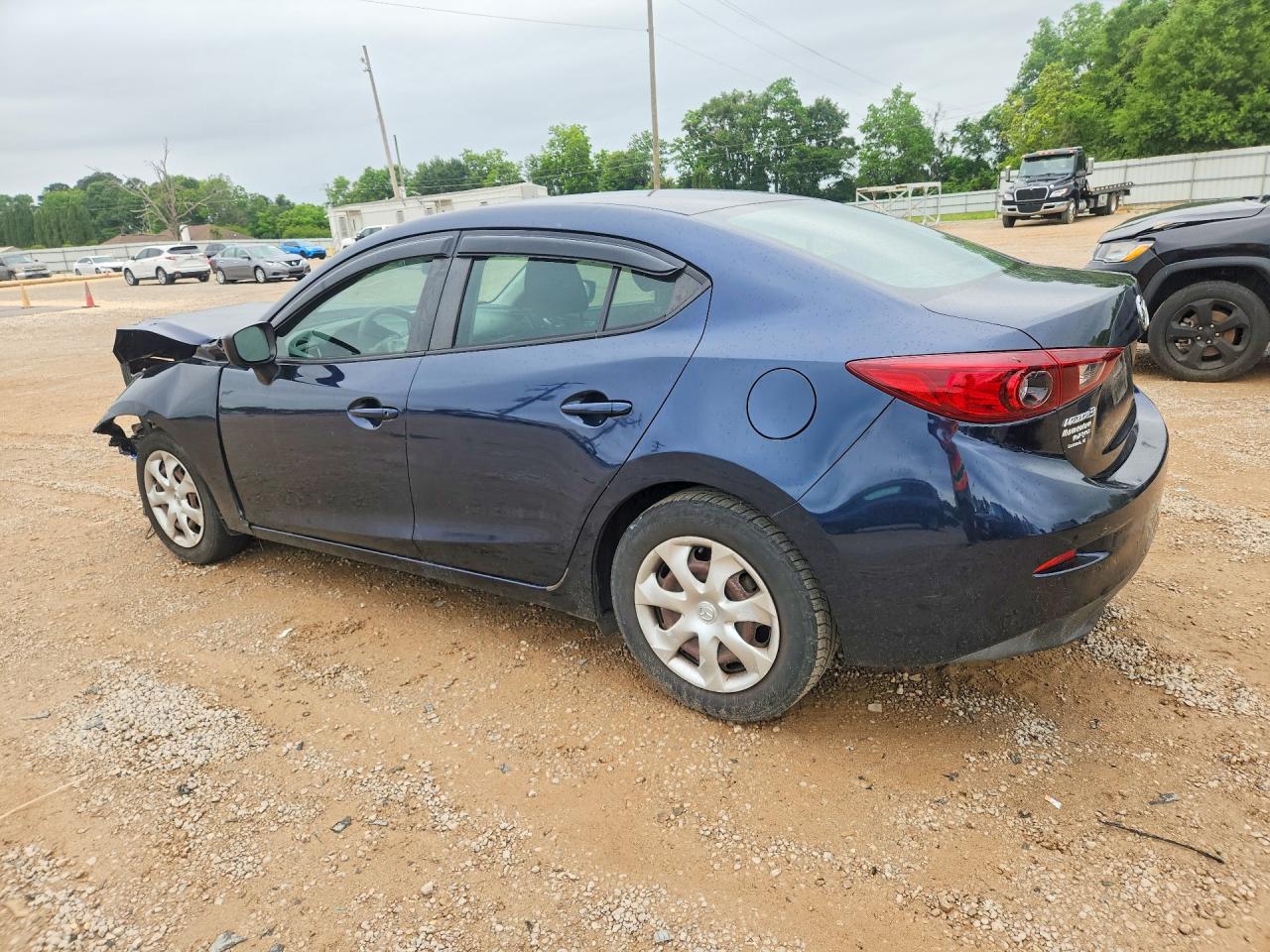 2015 Mazda 3 Sport Синий vin: 3MZBM1U75FM173493