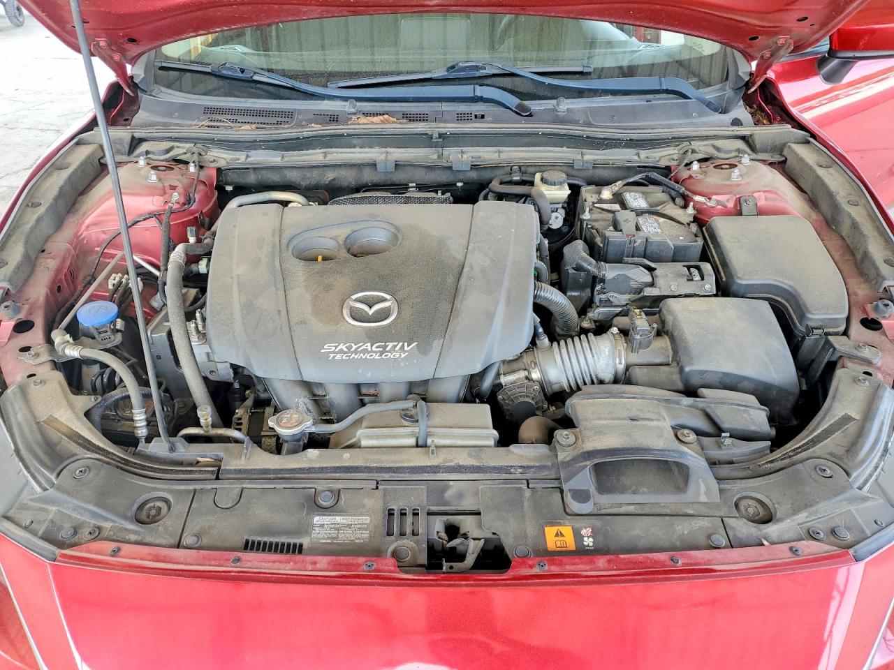 2015 Mazda 3 Sport Red vin: 3MZBM1U75FM225737