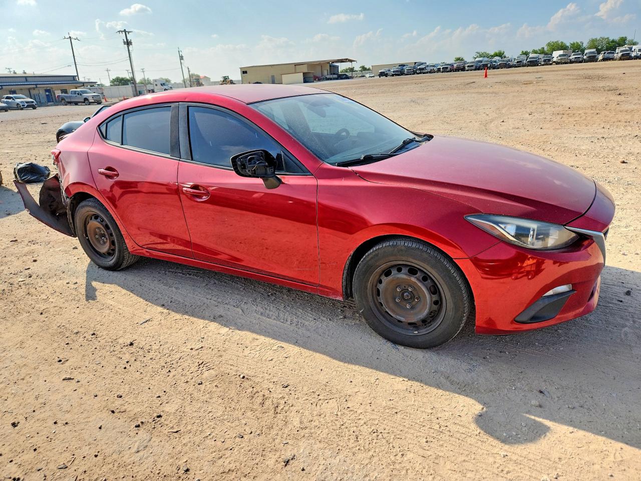 2015 Mazda 3 Sport Red vin: 3MZBM1U76FM158579