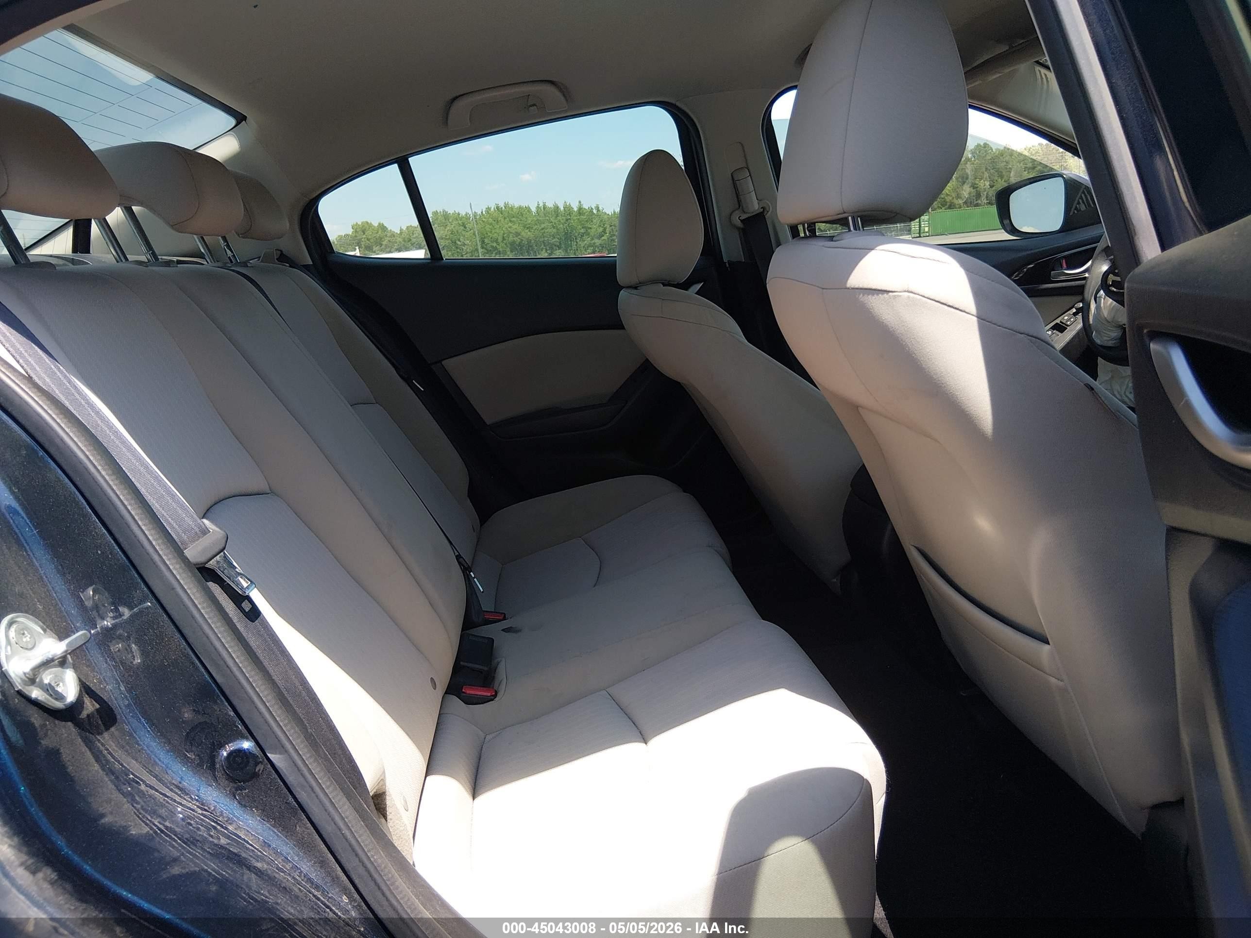 2015 Mazda Mazda3 I Sport Синий vin: 3MZBM1U76FM166746