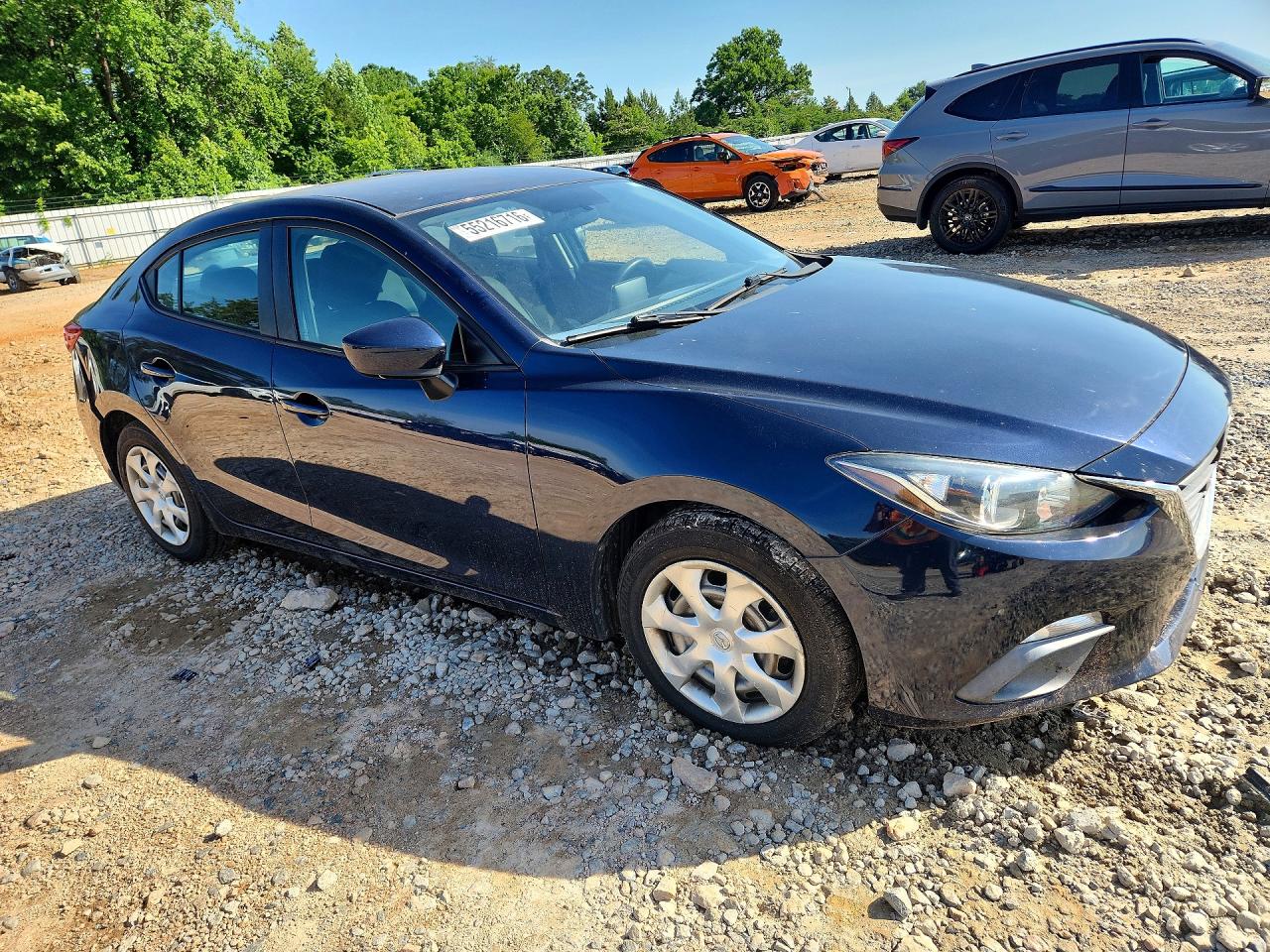 2015 Mazda 3 Sport Blue vin: 3MZBM1U76FM173535