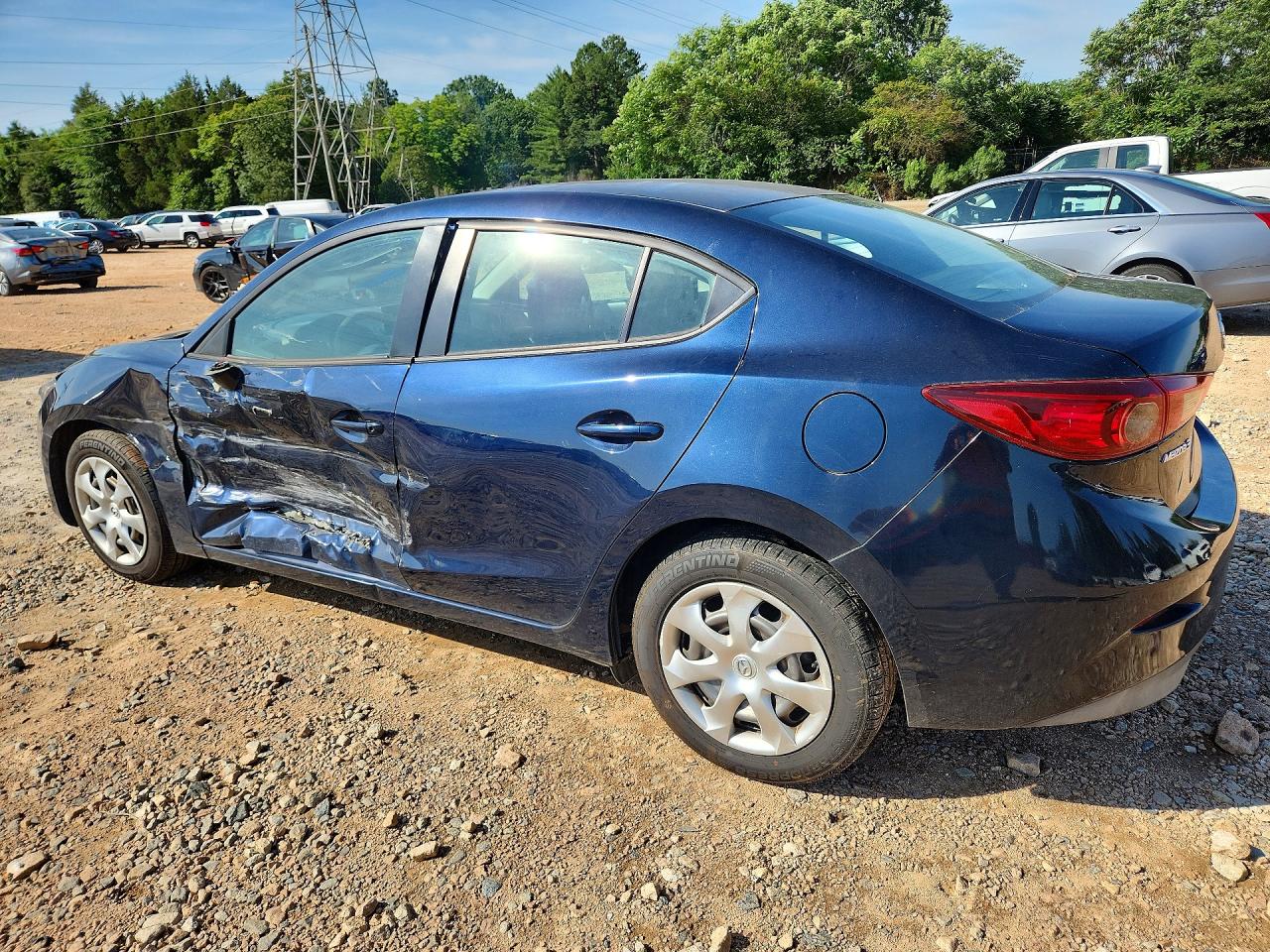 2015 Mazda 3 Sport Blue vin: 3MZBM1U76FM173535