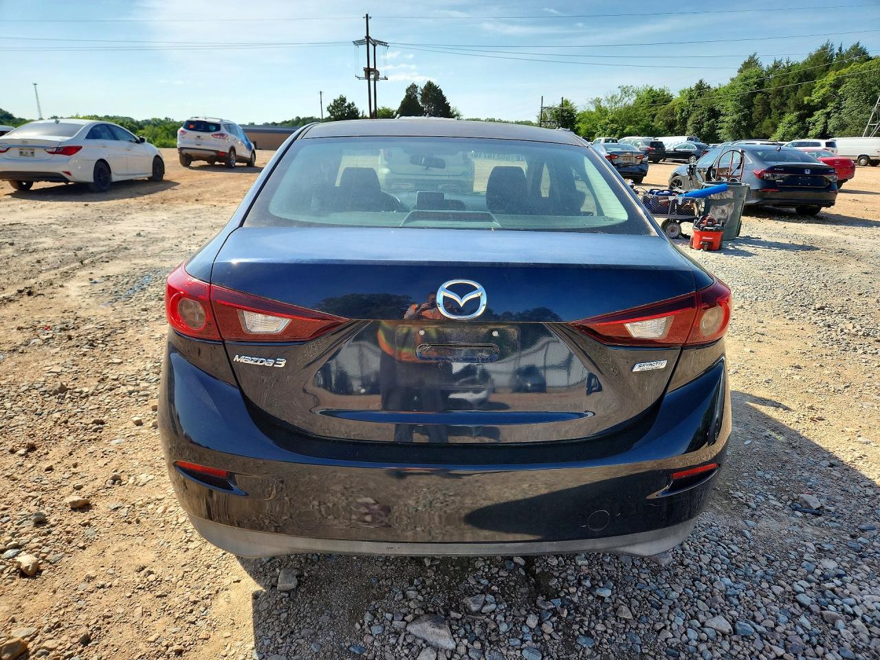 2015 Mazda 3 Sport Blue vin: 3MZBM1U76FM173535