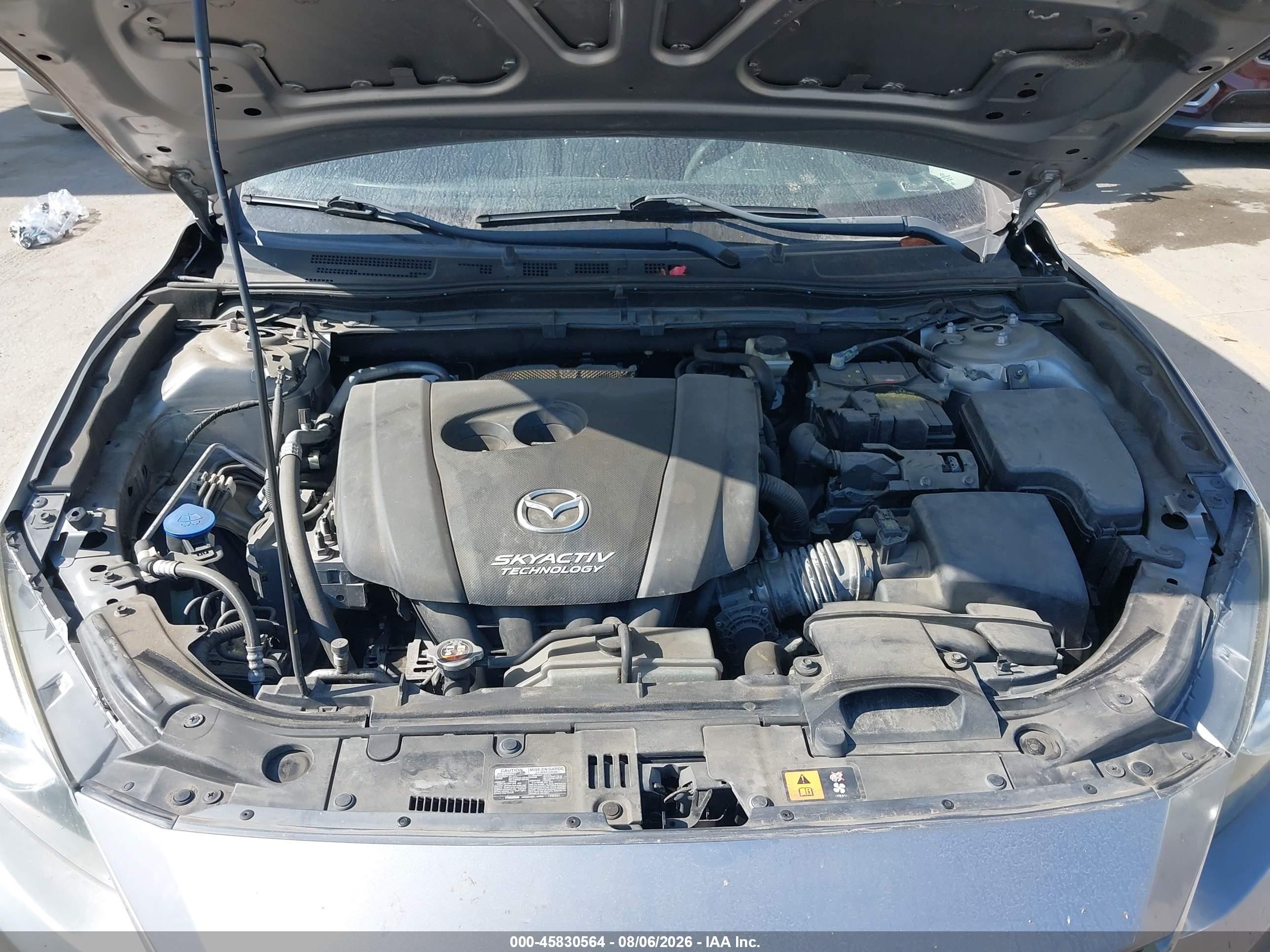 2015 Mazda Mazda3 I Sport Silver vin: 3MZBM1U76FM196751