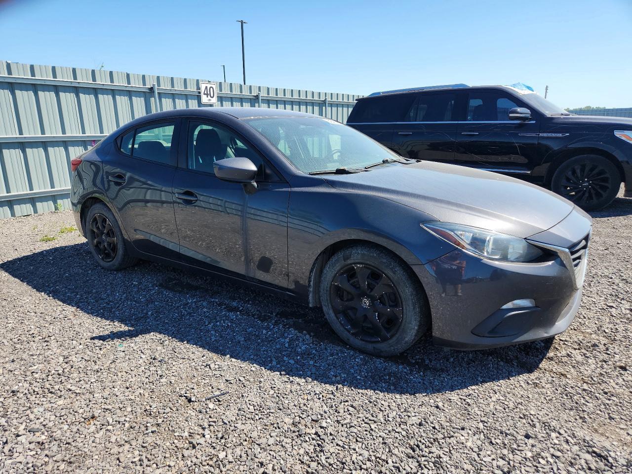 2015 Mazda 3 Sport Charcoal vin: 3MZBM1U76FM200992
