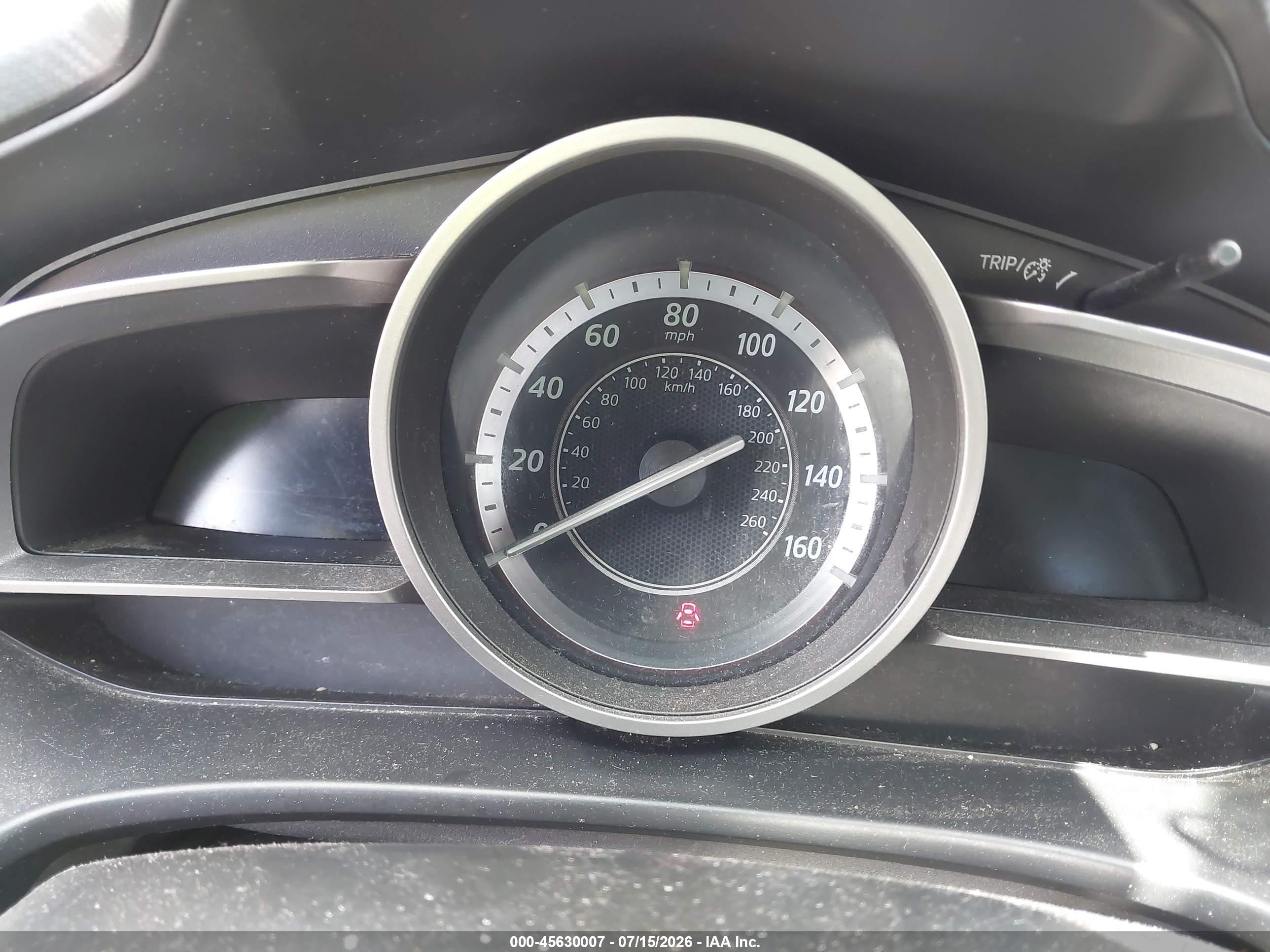 2015 Mazda Mazda3 I Sport Красный vin: 3MZBM1U76FM215363