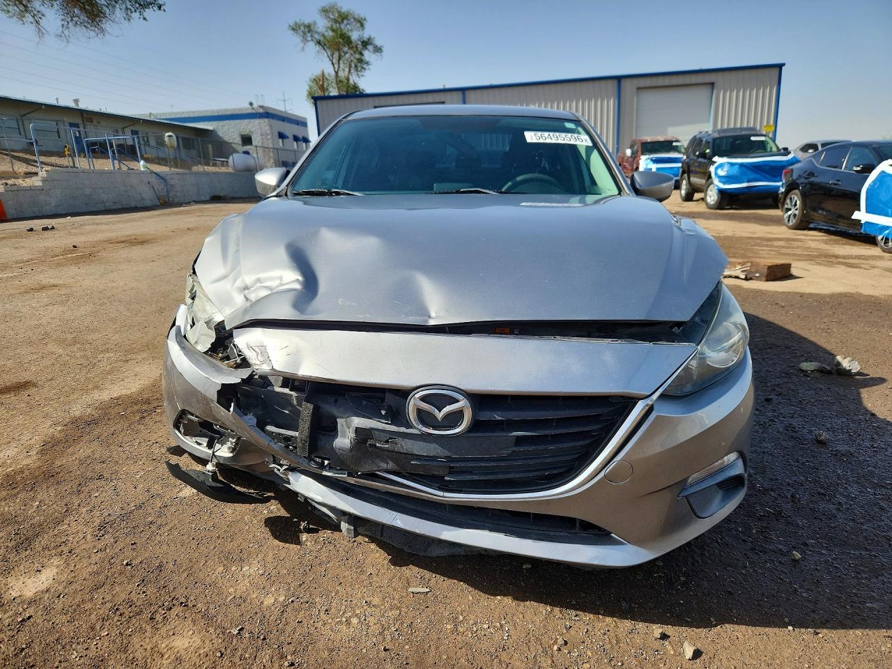 2015 Mazda 3 Sport Серебряный vin: 3MZBM1U76FM226086