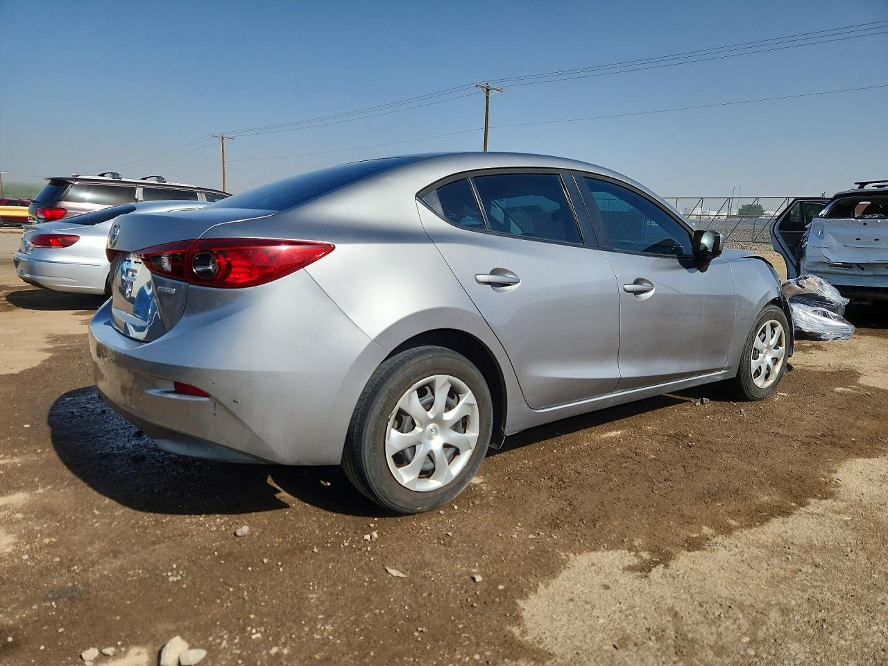 2015 Mazda 3 Sport Серебряный vin: 3MZBM1U76FM226086