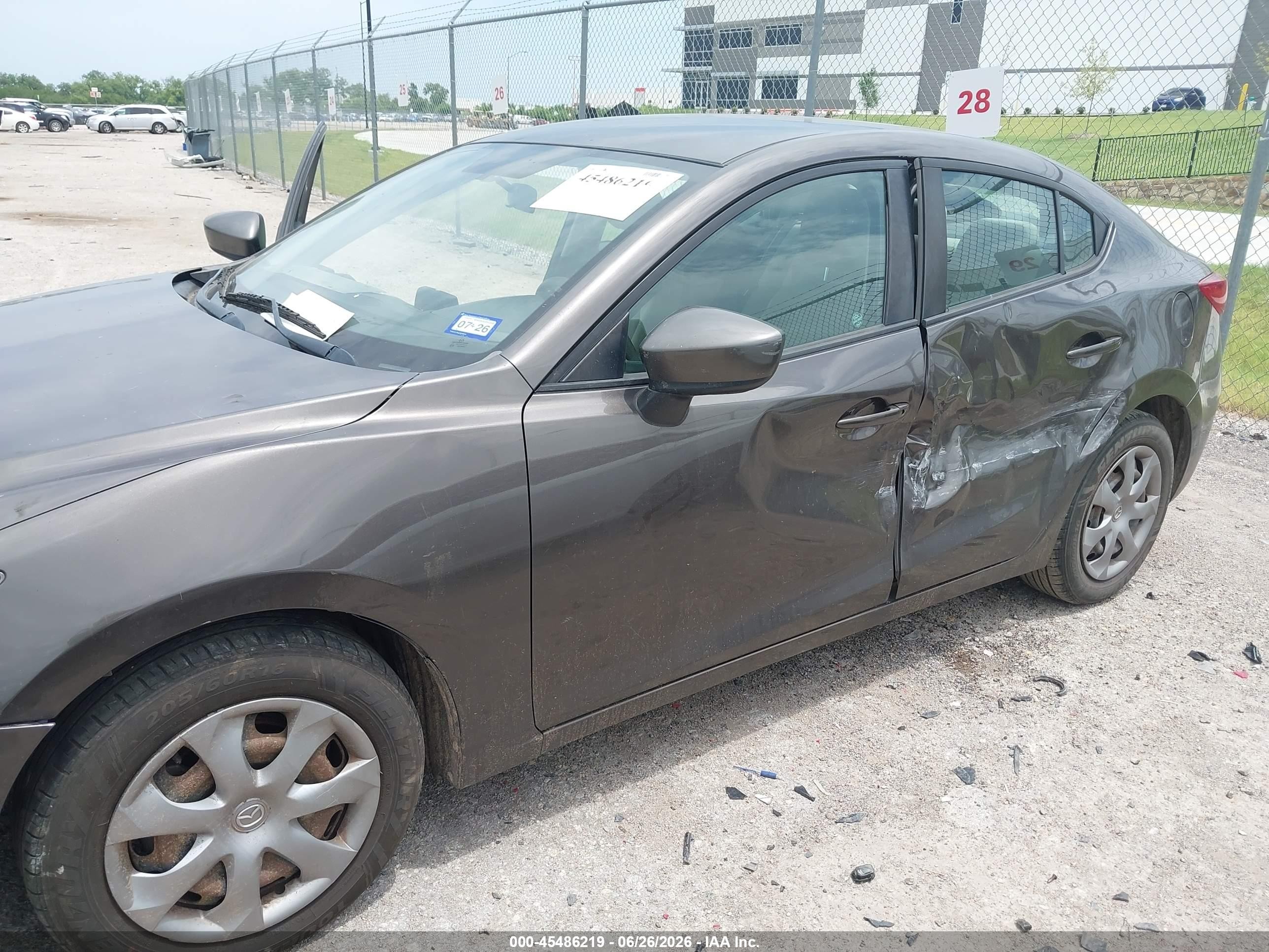 2014 Mazda Mazda3 I Sport Серый vin: 3MZBM1U77EM119093