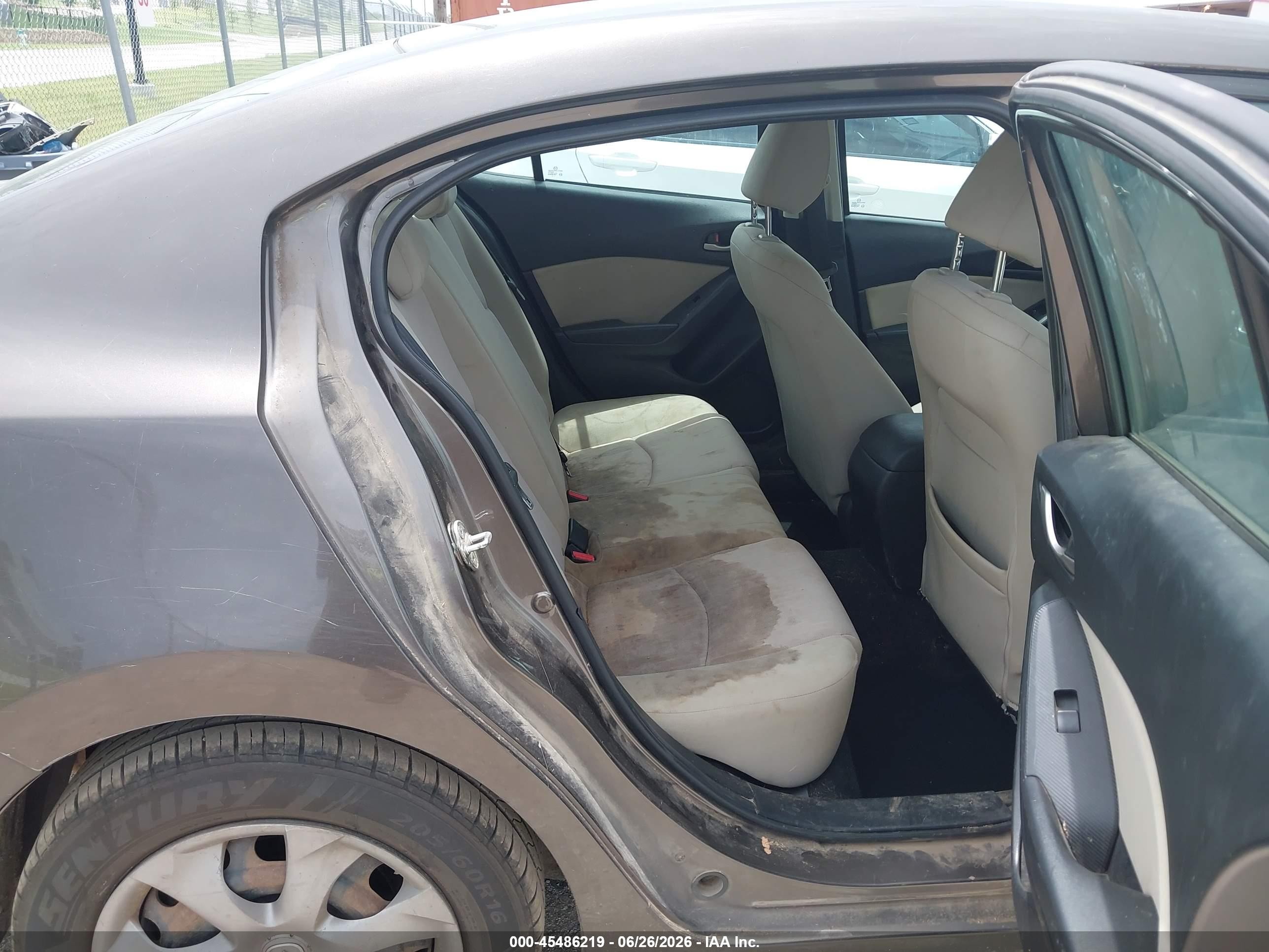 2014 Mazda Mazda3 I Sport Серый vin: 3MZBM1U77EM119093