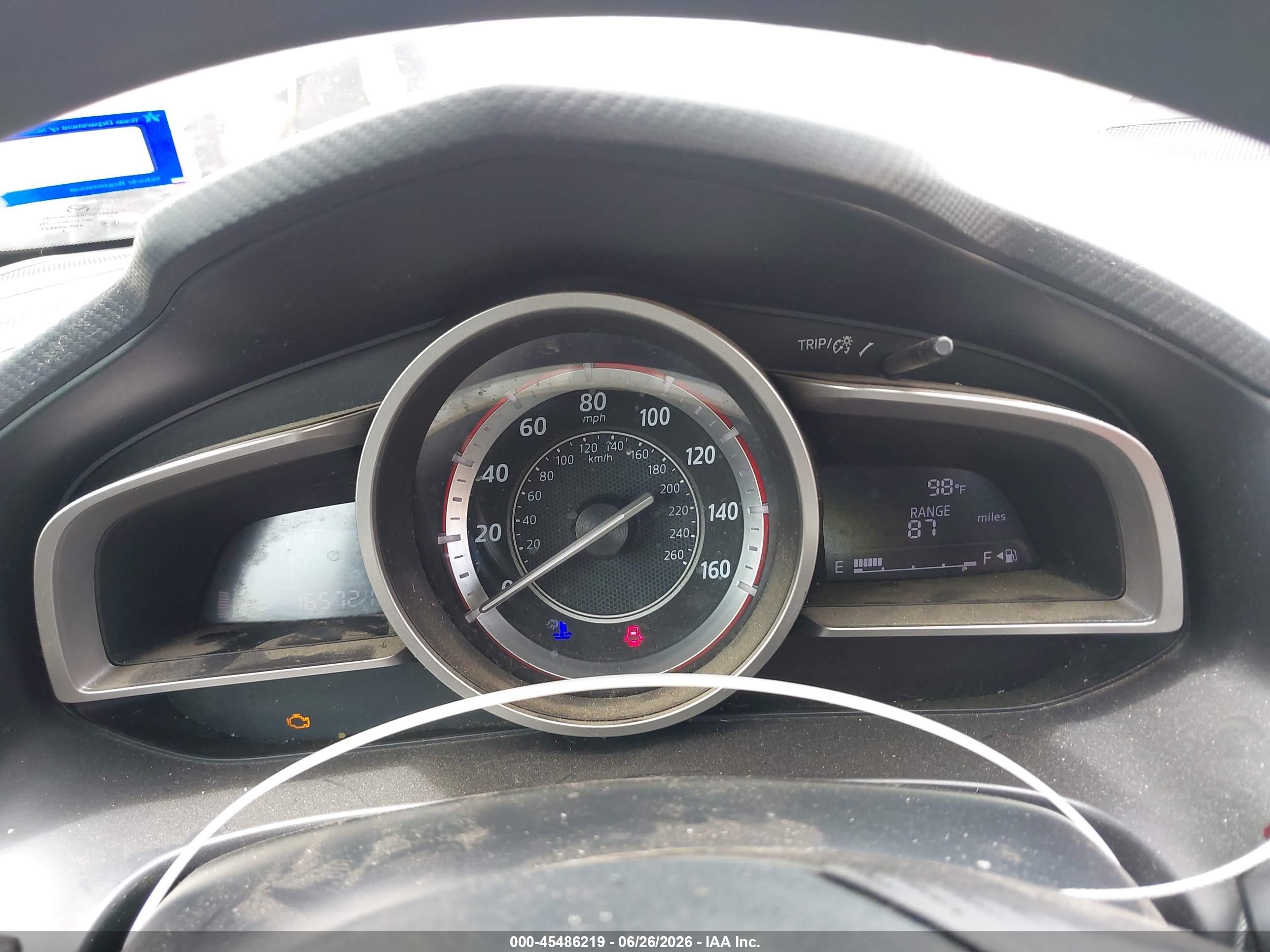 2014 Mazda Mazda3 I Sport Серый vin: 3MZBM1U77EM119093