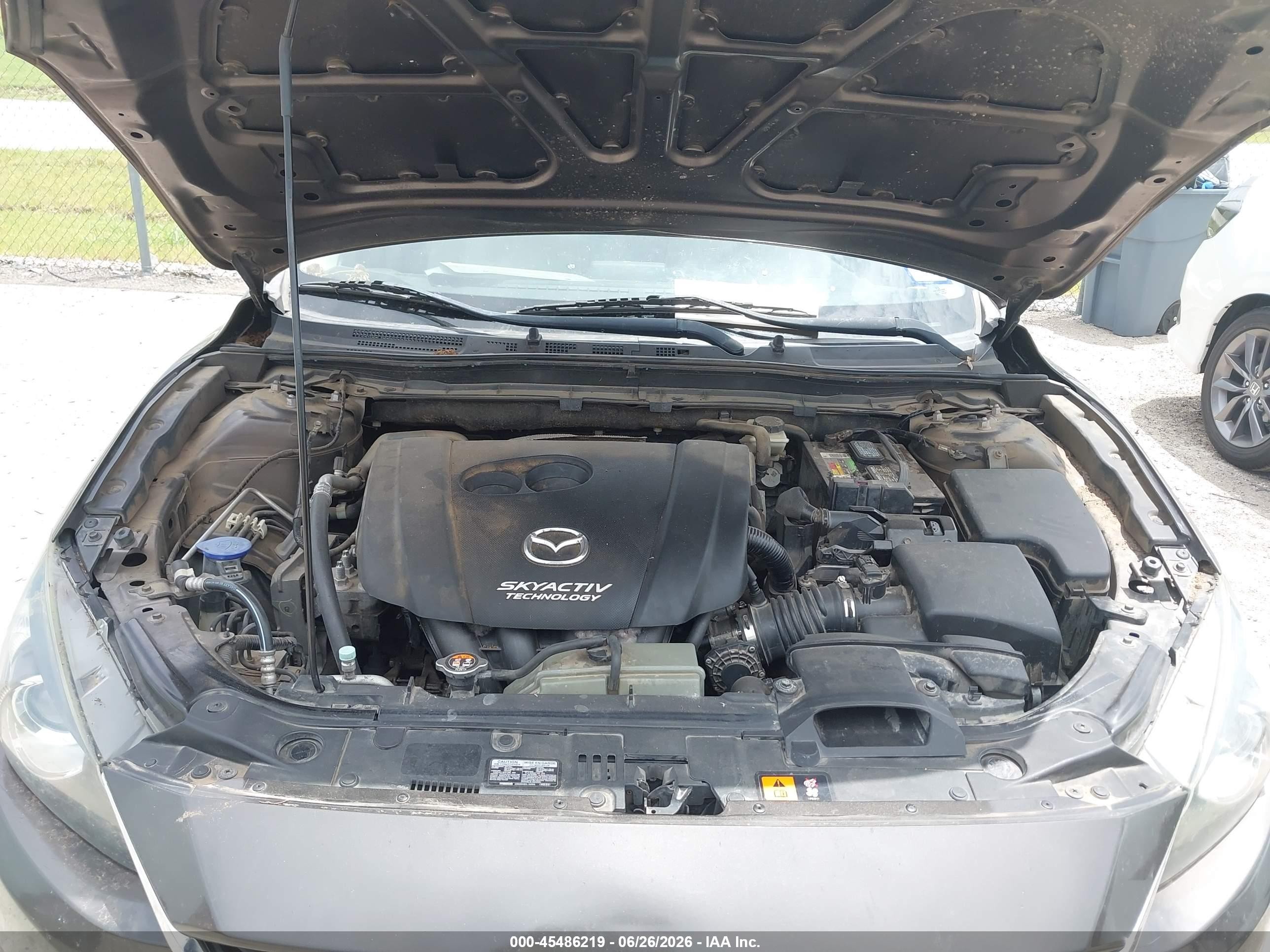 2014 Mazda Mazda3 I Sport Серый vin: 3MZBM1U77EM119093