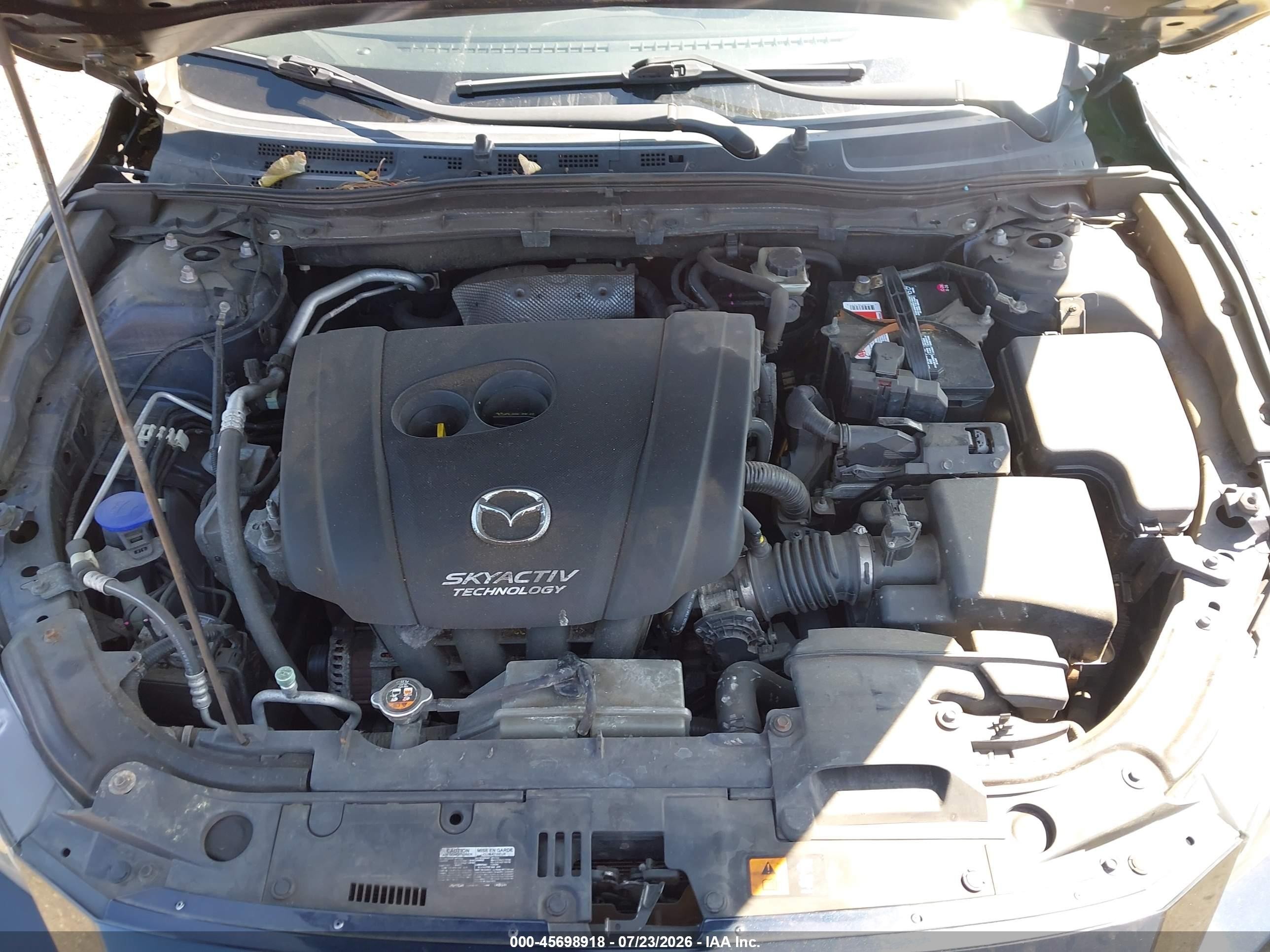 2015 Mazda Mazda3 I Sport Blue vin: 3MZBM1U77FM128796