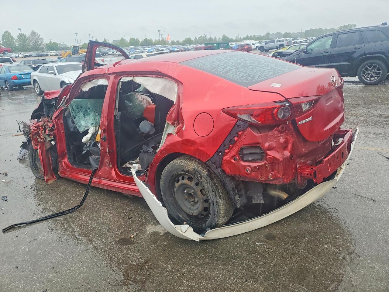 2015 Mazda 3 Sport Red vin: 3MZBM1U77FM167582