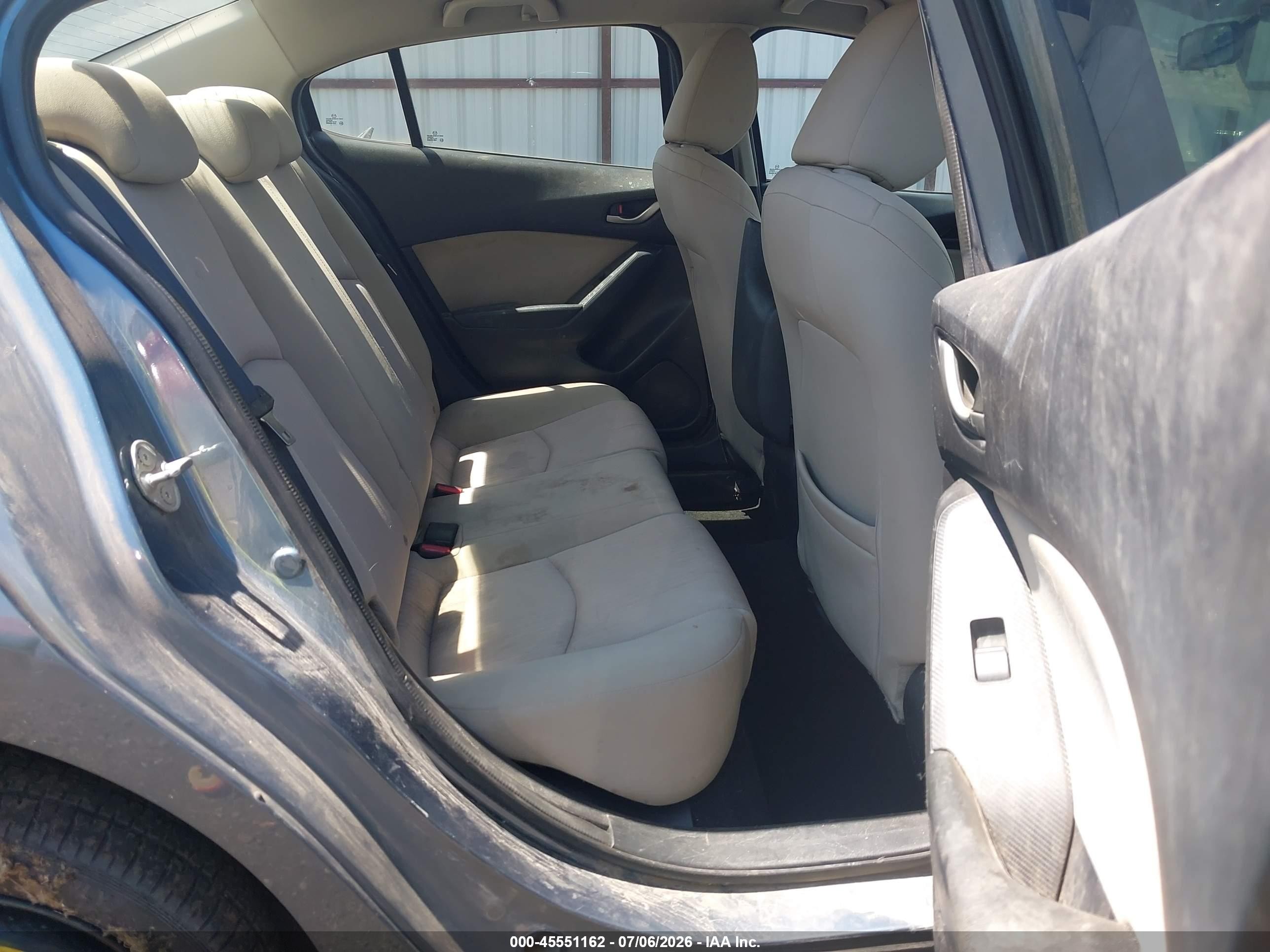 2015 Mazda Mazda3 I Sport Blue vin: 3MZBM1U77FM189310