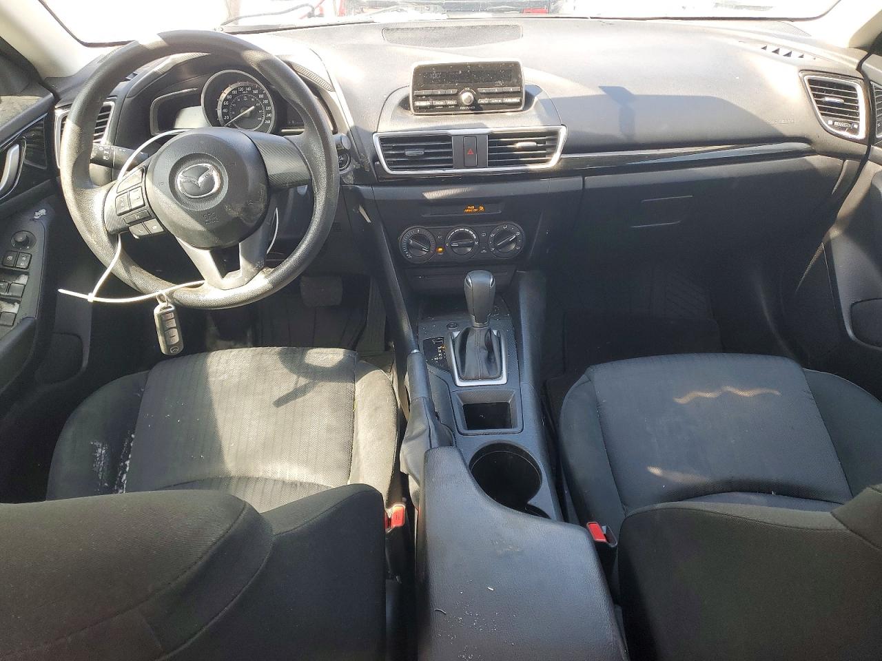2015 Mazda 3 Sport White vin: 3MZBM1U77FM201276