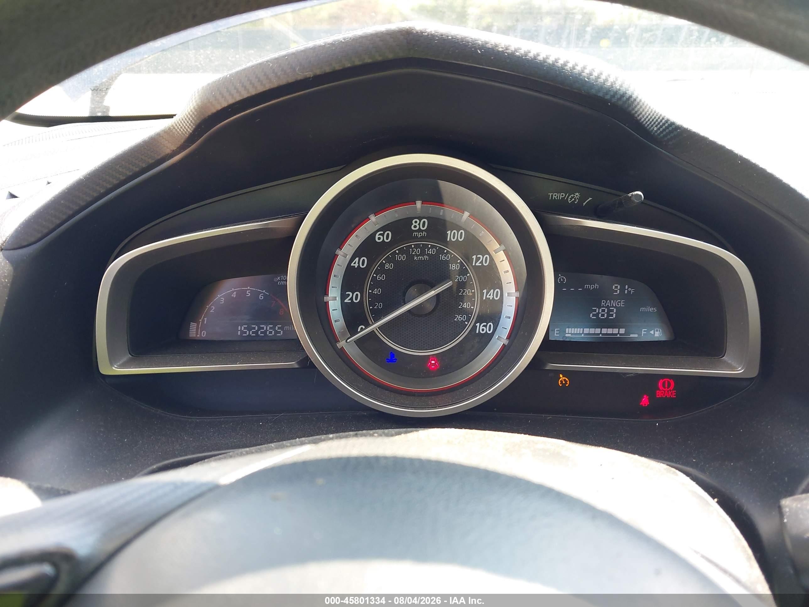 2014 Mazda Mazda3 I Sport Blue vin: 3MZBM1U78EM104618