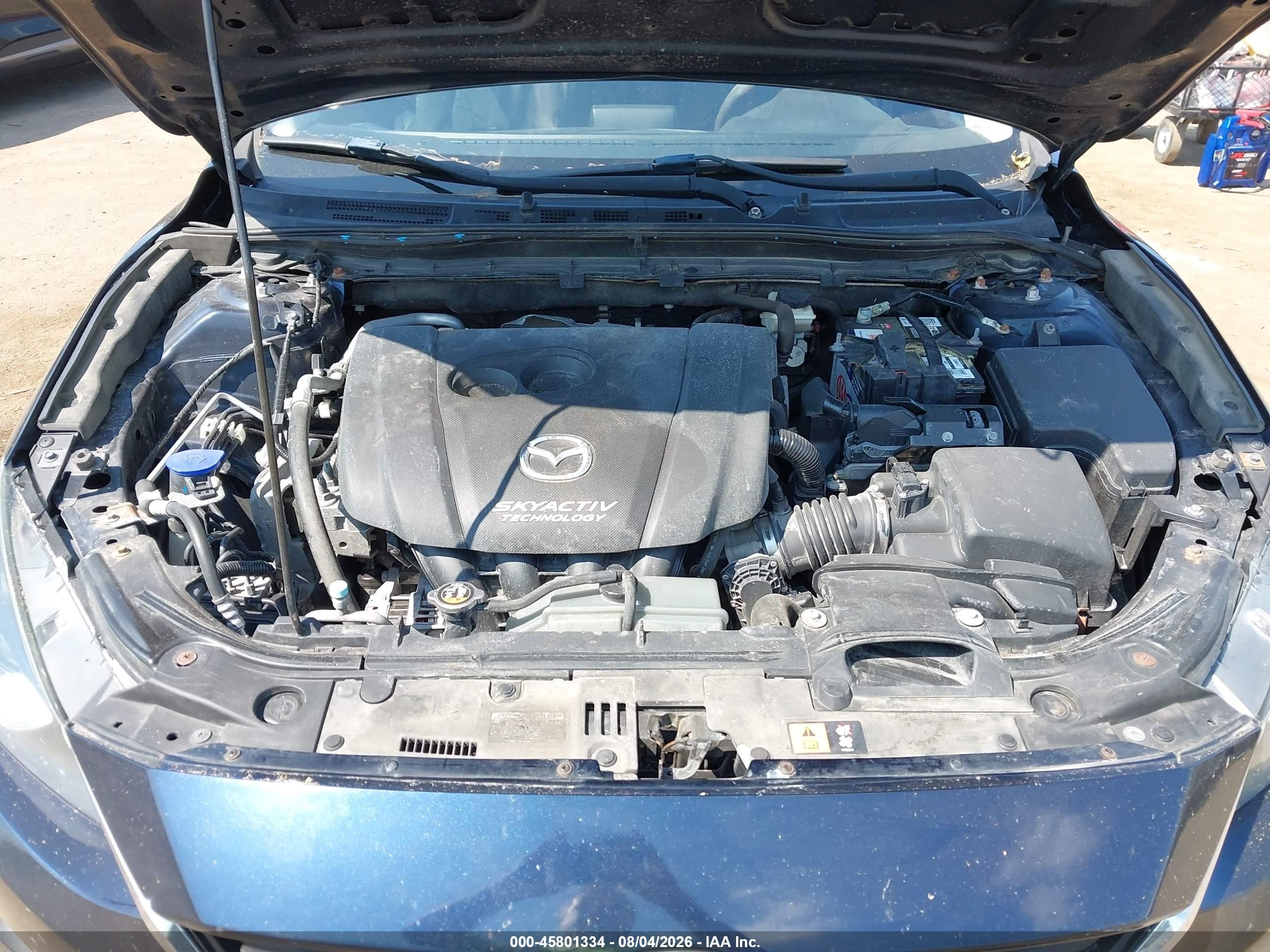 2014 Mazda Mazda3 I Sport Blue vin: 3MZBM1U78EM104618