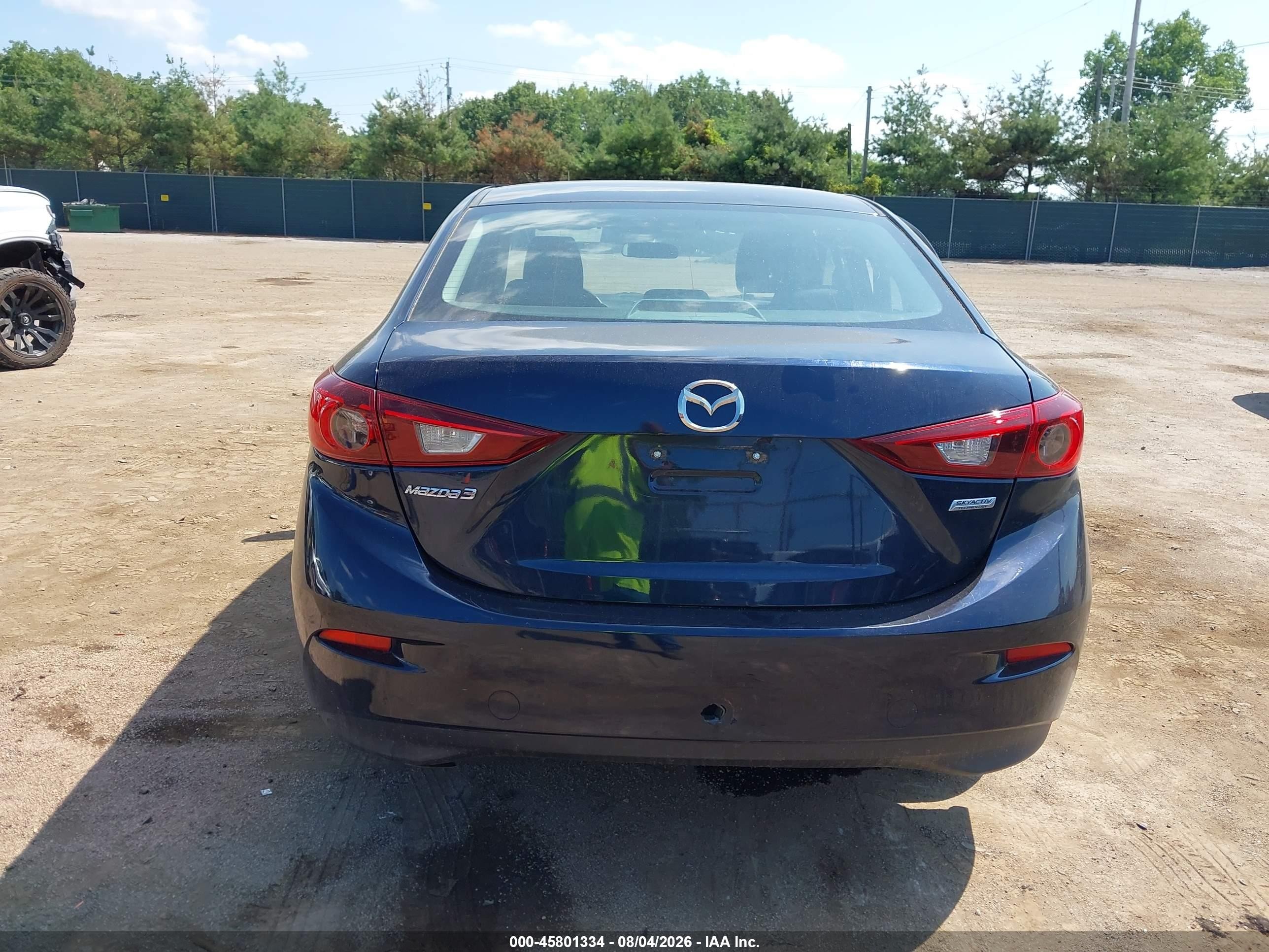 2014 Mazda Mazda3 I Sport Blue vin: 3MZBM1U78EM104618