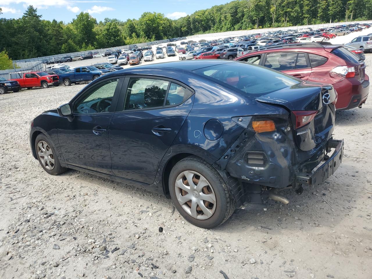 2014 Mazda 3 Sport Blue vin: 3MZBM1U78EM111181