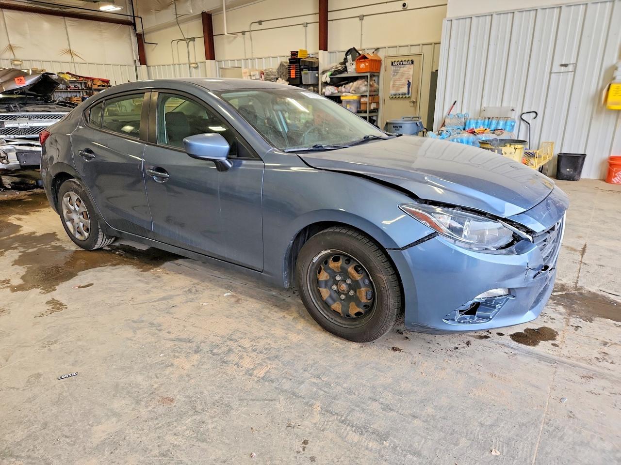 2015 Mazda 3 Sport Blue vin: 3MZBM1U78FM144909