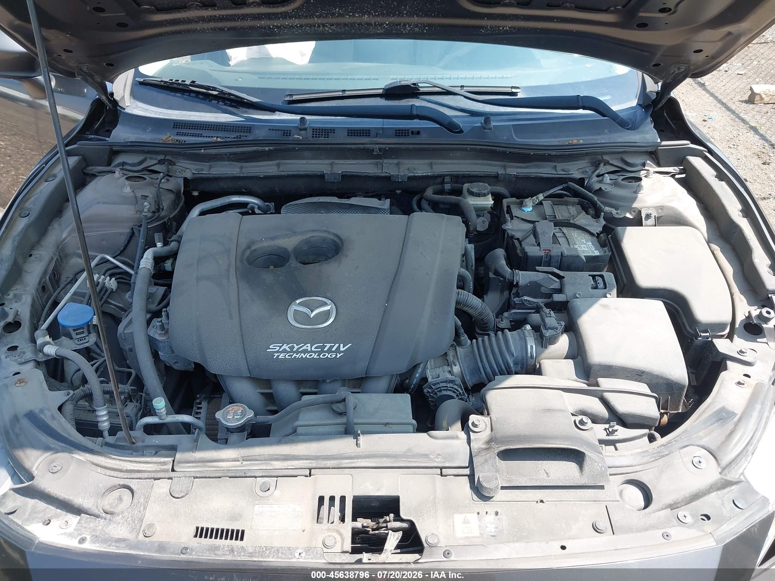 2015 Mazda Mazda3 I Sport Gray vin: 3MZBM1U78FM149088