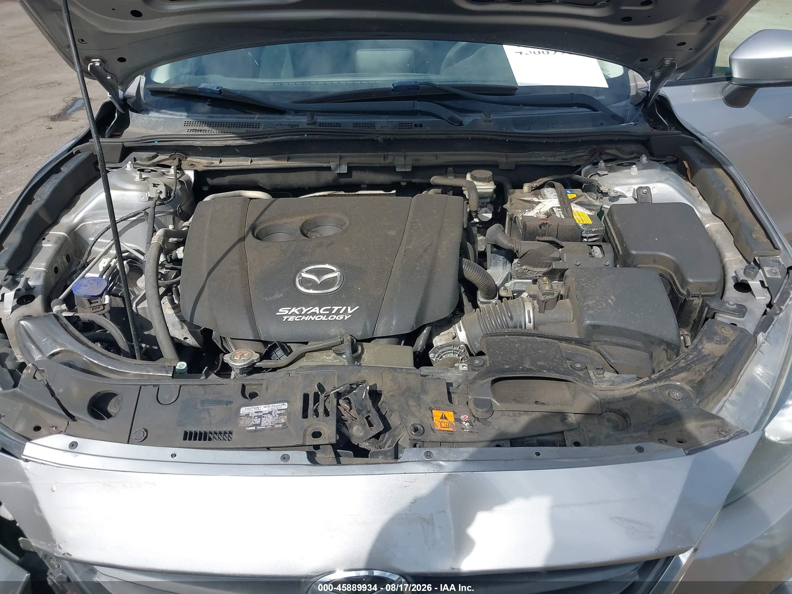 2015 Mazda Mazda3 I Sport Серый vin: 3MZBM1U78FM175920