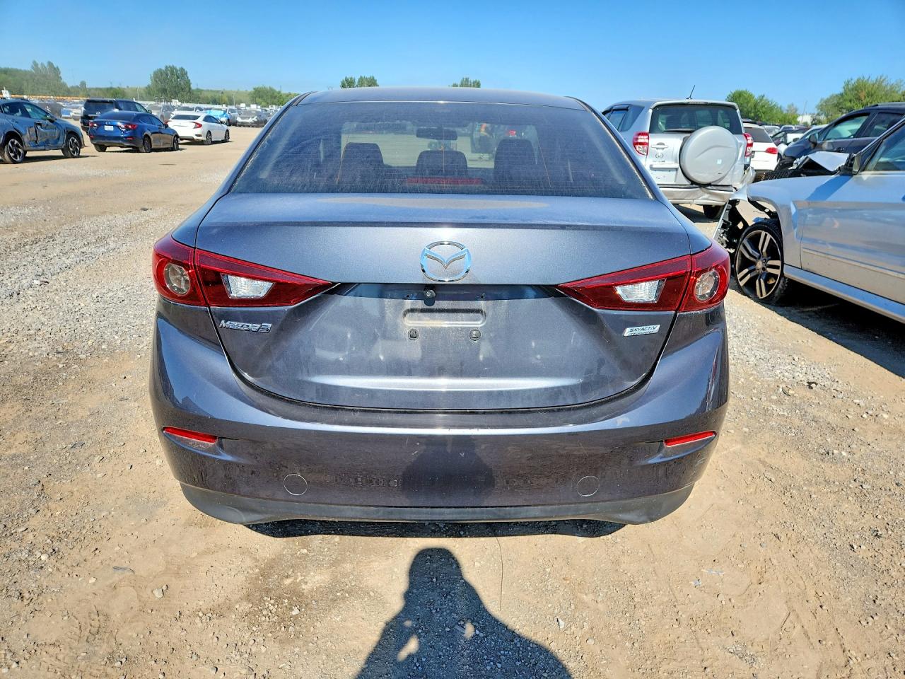 2015 Mazda 3 Sport Серый vin: 3MZBM1U78FM199537