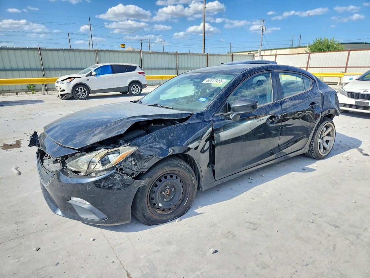 2015 Mazda 3 Sport Черный vin: 3MZBM1U78FM211556