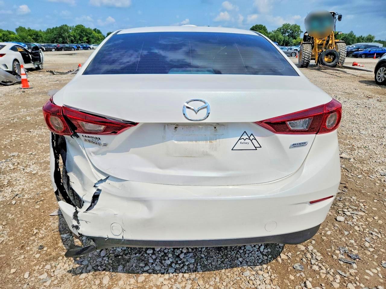2015 Mazda 3 Sport White vin: 3MZBM1U78FM233282