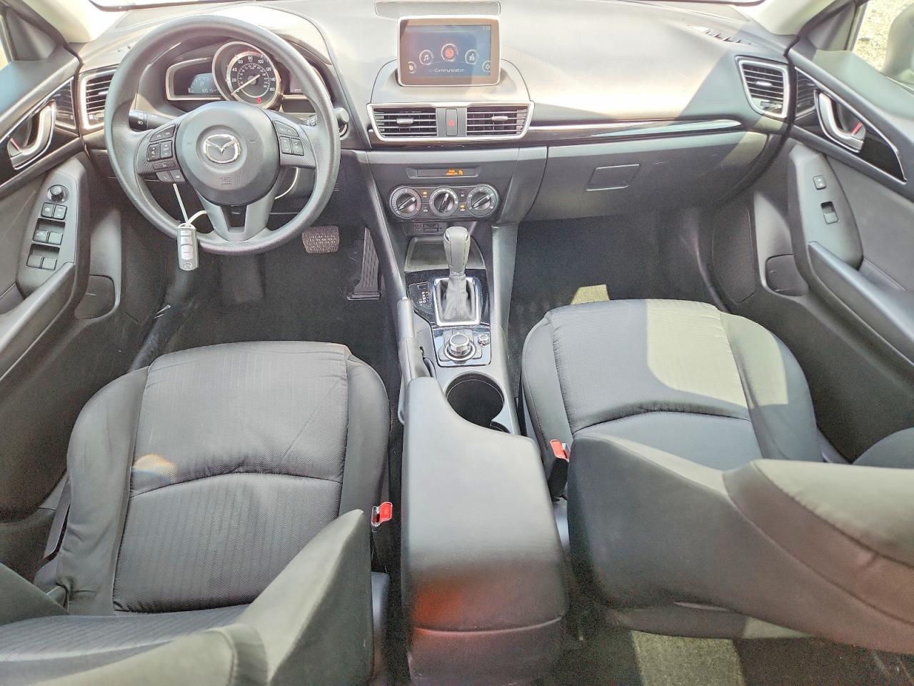 2015 Mazda 3 Sport White vin: 3MZBM1U78FM233282