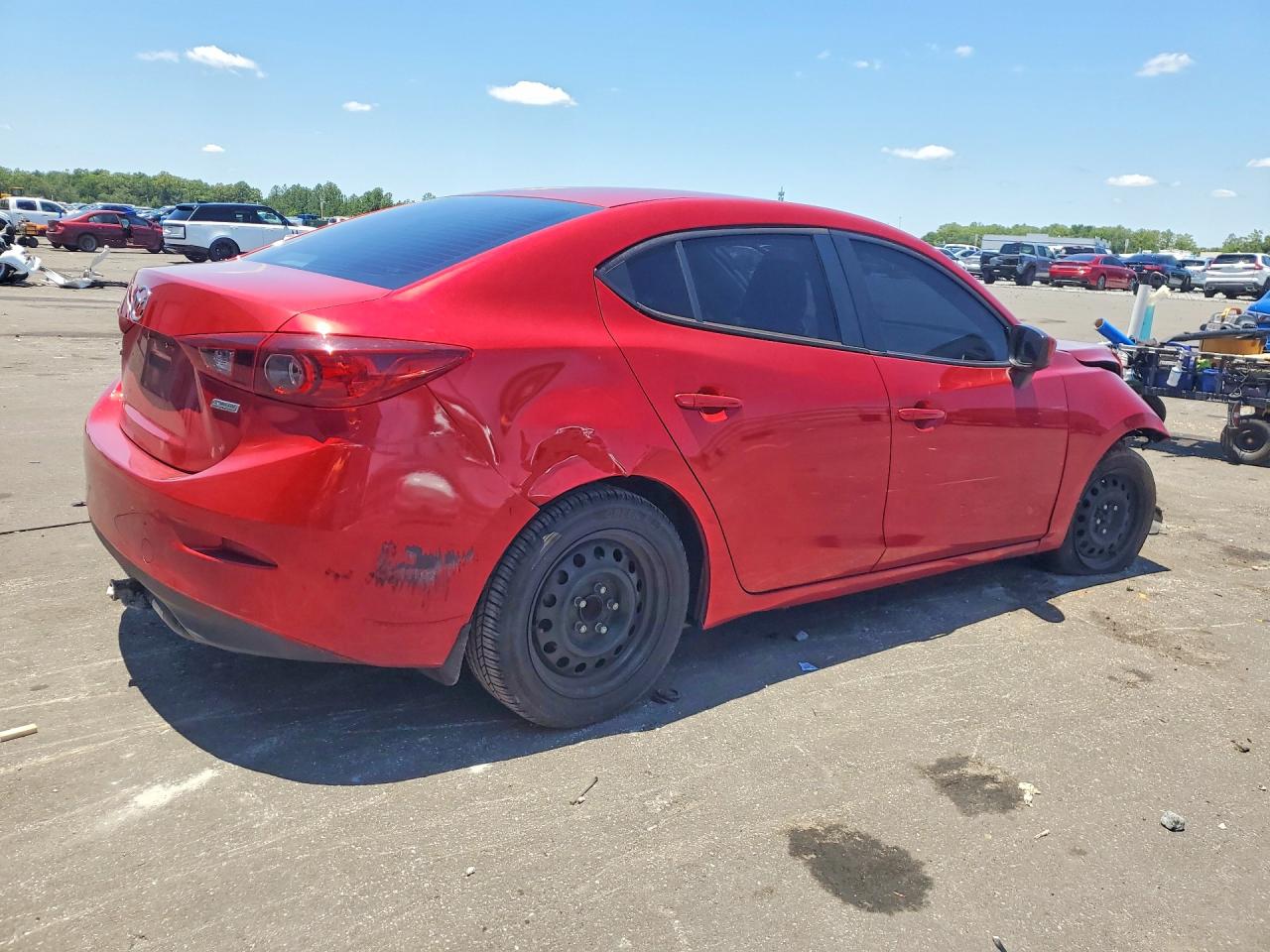 2015 Mazda 3 Sport Red vin: 3MZBM1U79FM159936