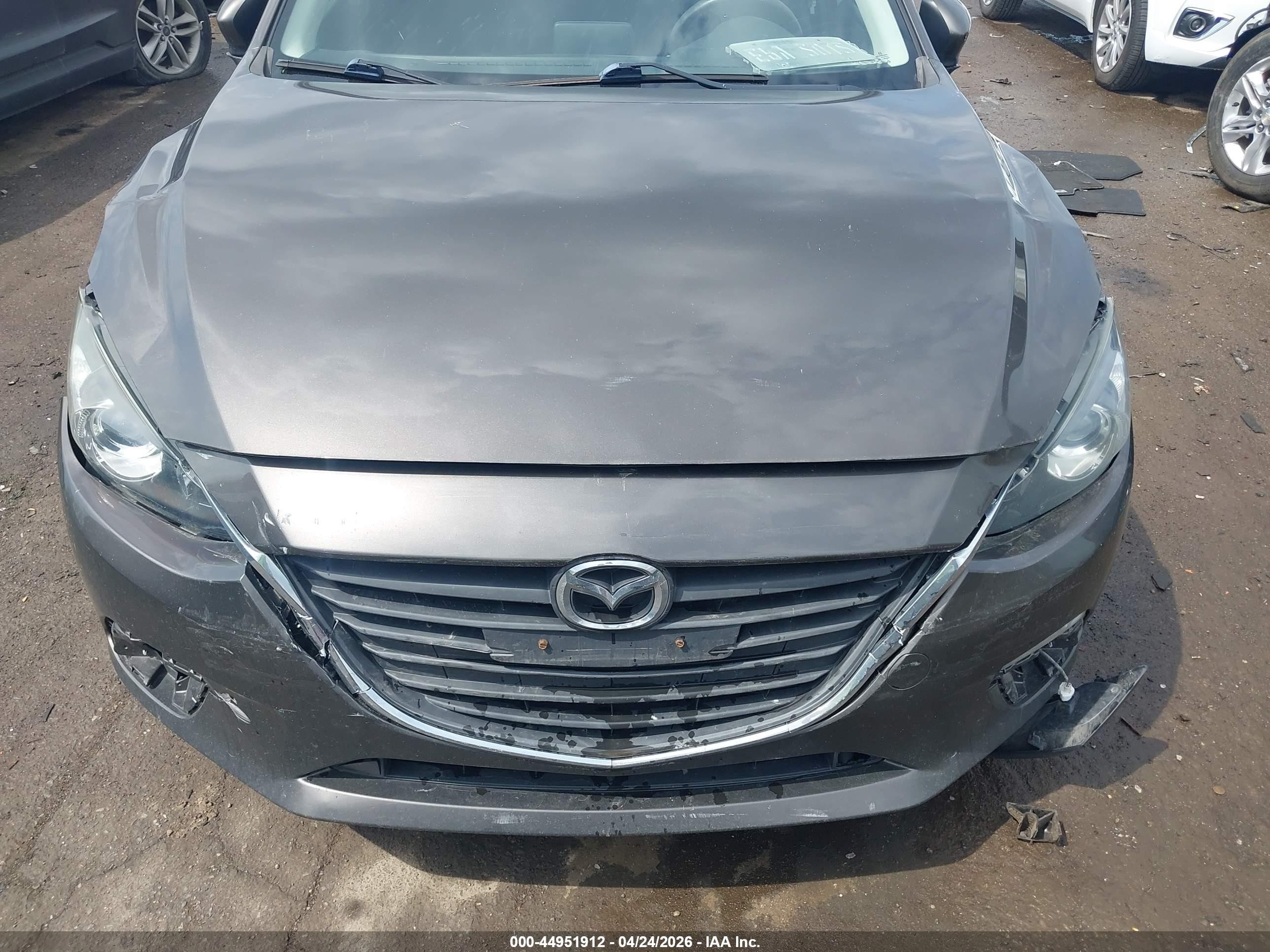 2015 Mazda Mazda3 I Sport Gray vin: 3MZBM1U79FM235526