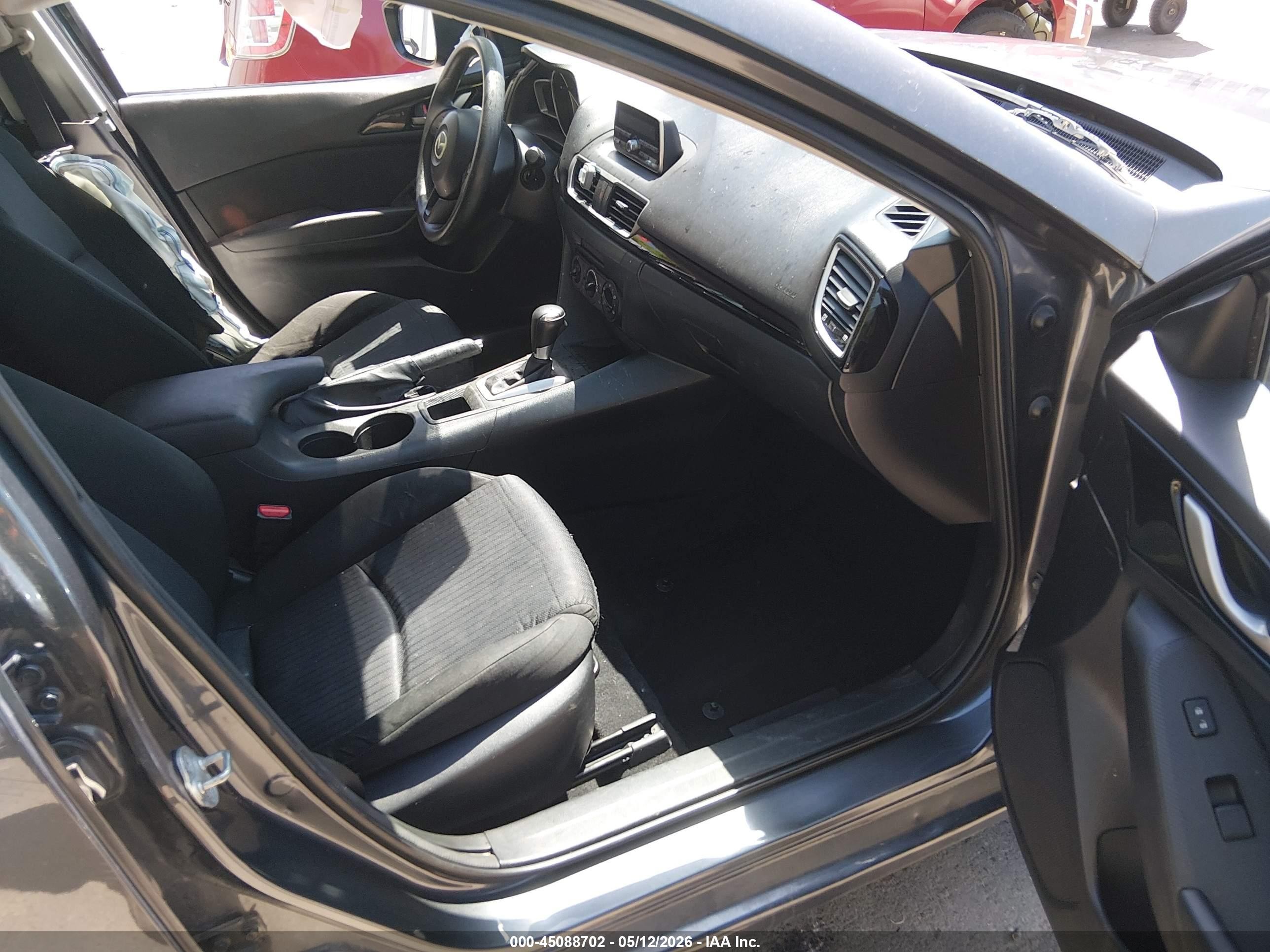2014 Mazda Mazda3 I Sport Gray vin: 3MZBM1U7XEM107648