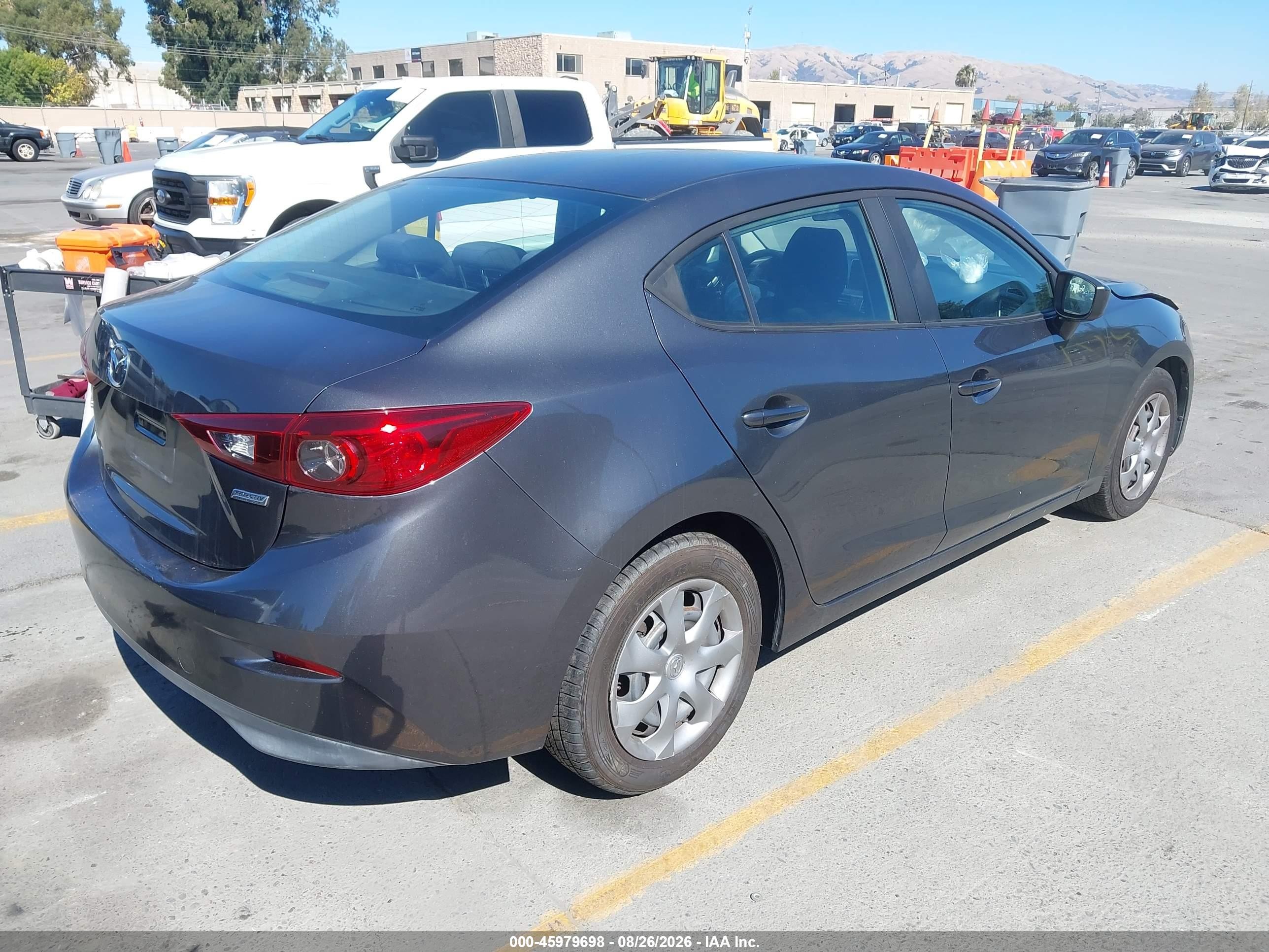 2015 Mazda Mazda3 I Sport Серый vin: 3MZBM1U7XFM159802