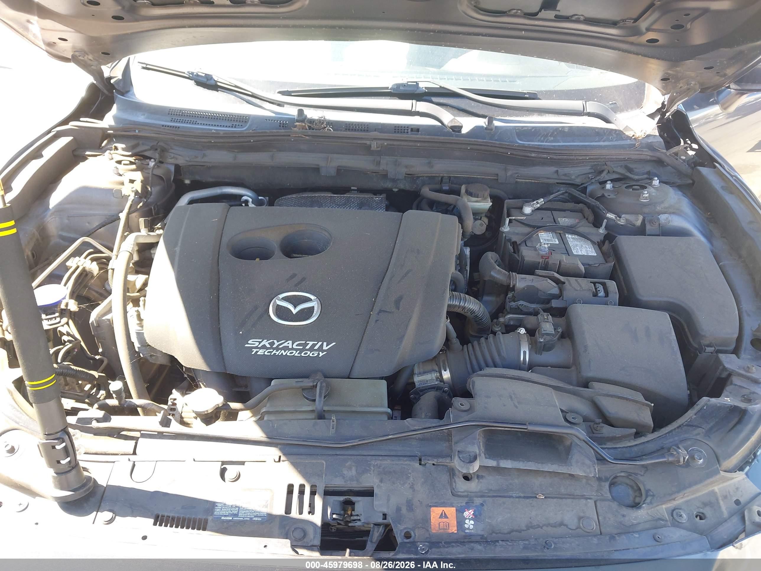 2015 Mazda Mazda3 I Sport Серый vin: 3MZBM1U7XFM159802