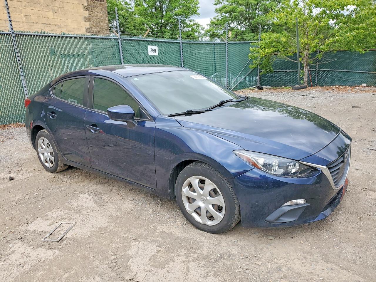 2015 Mazda 3 Sport Blue vin: 3MZBM1U7XFM164725