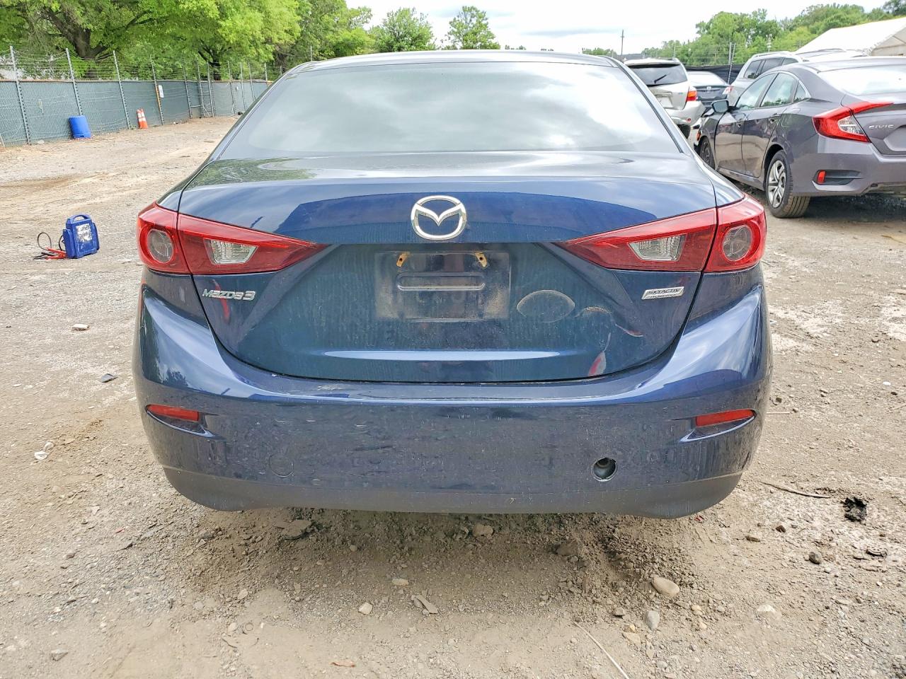 2015 Mazda 3 Sport Blue vin: 3MZBM1U7XFM164725