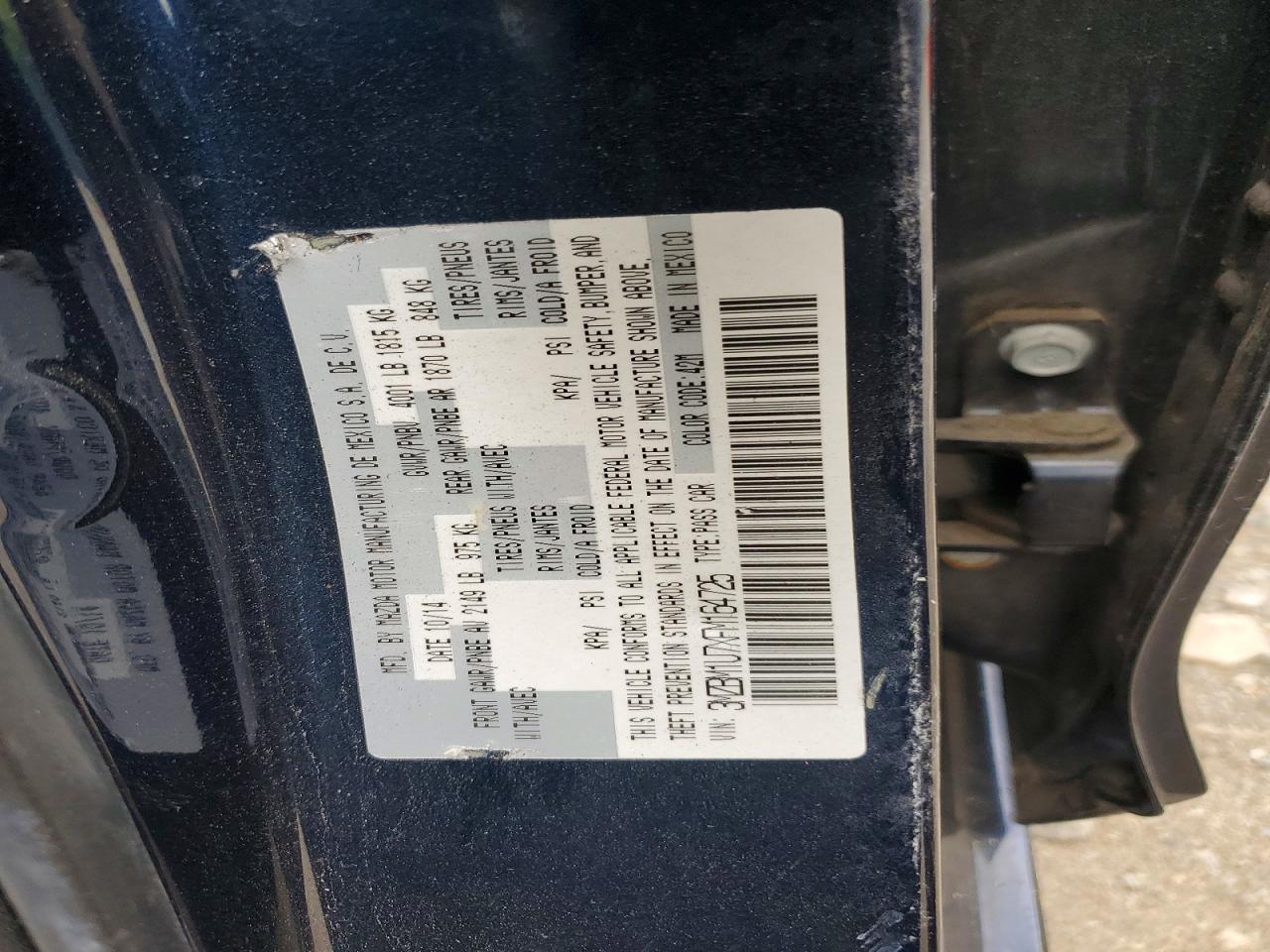 2015 Mazda 3 Sport Blue vin: 3MZBM1U7XFM164725