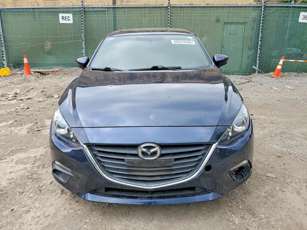 2015 Mazda 3 Sport Blue vin: 3MZBM1U7XFM164725