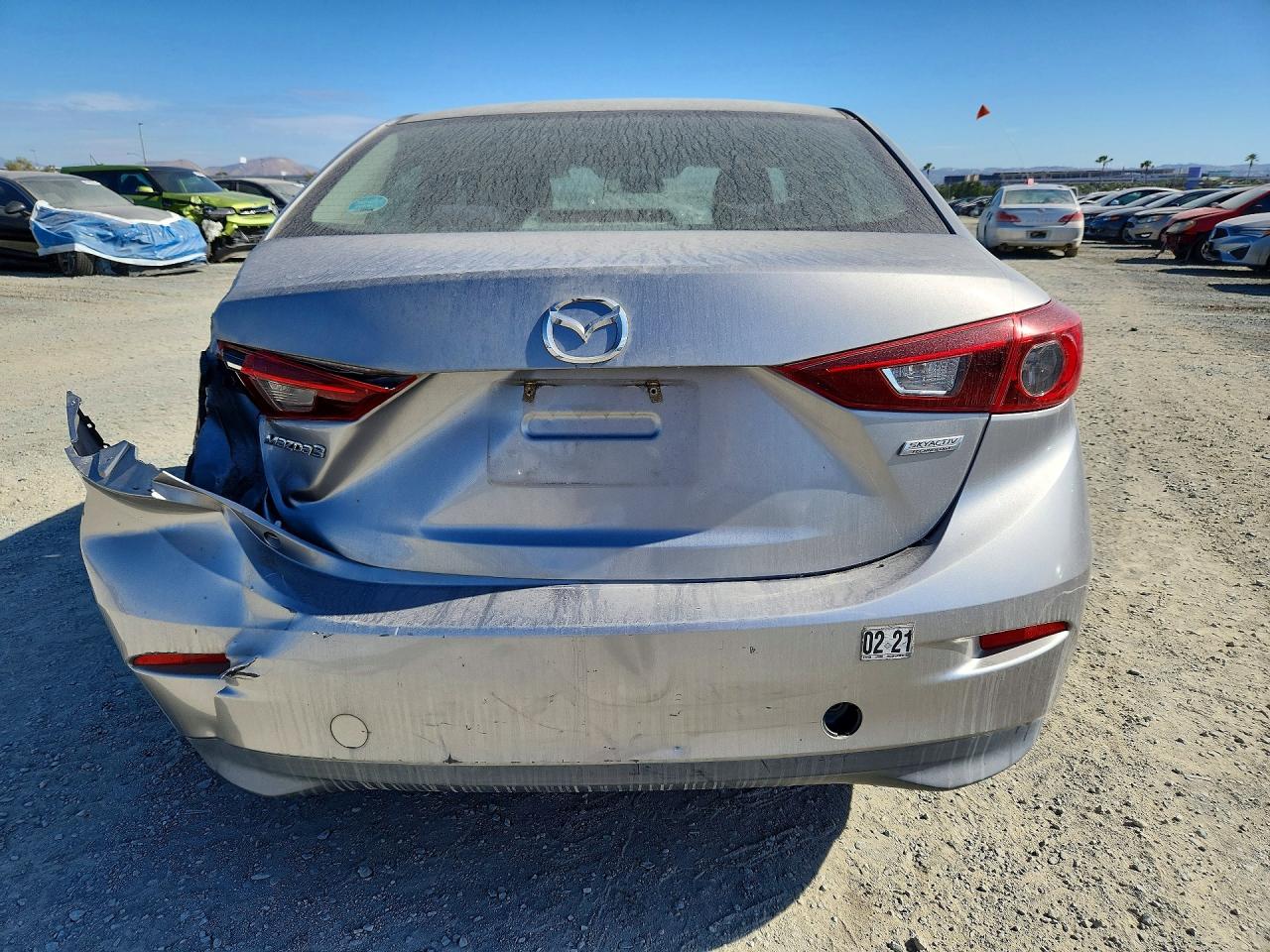 2015 Mazda 3 Sport Silver vin: 3MZBM1U7XFM175501