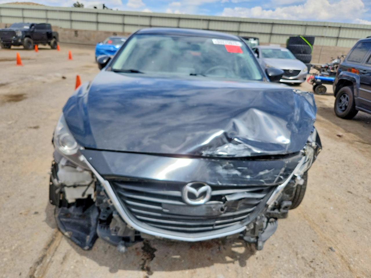 2015 Mazda 3 Sport Черный vin: 3MZBM1U7XFM189950