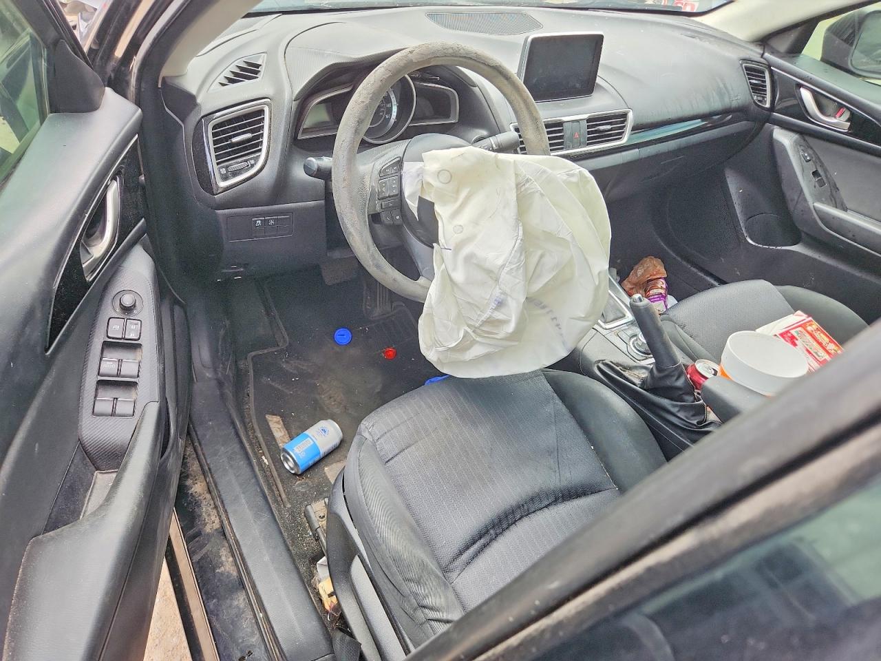 2015 Mazda 3 Sport Черный vin: 3MZBM1U7XFM189950