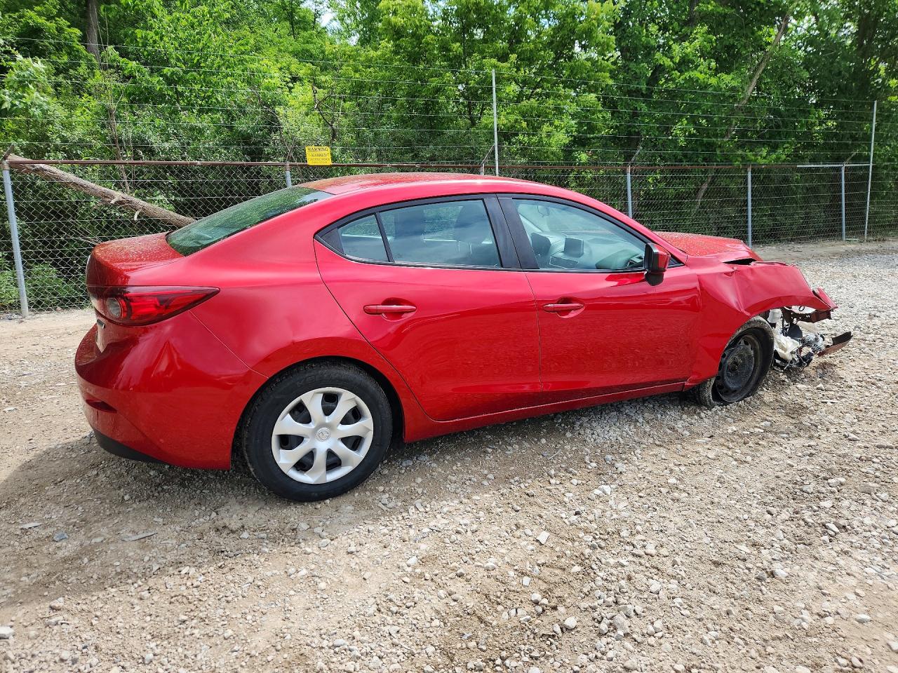 2015 Mazda 3 Sport Red vin: 3MZBM1U7XFM204740